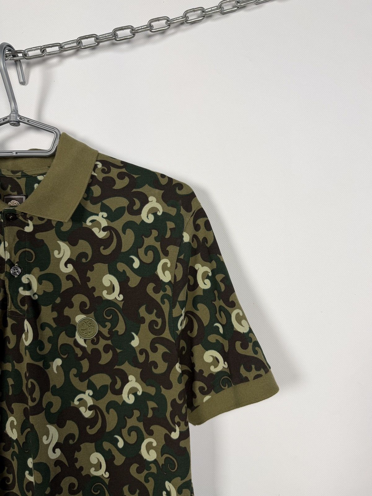 Pretty Green Pretty Green Short Sleeve Camo Polo Shirt Casual Size S Size US S / EU 44-46 / 1 - 2 Thumbnail