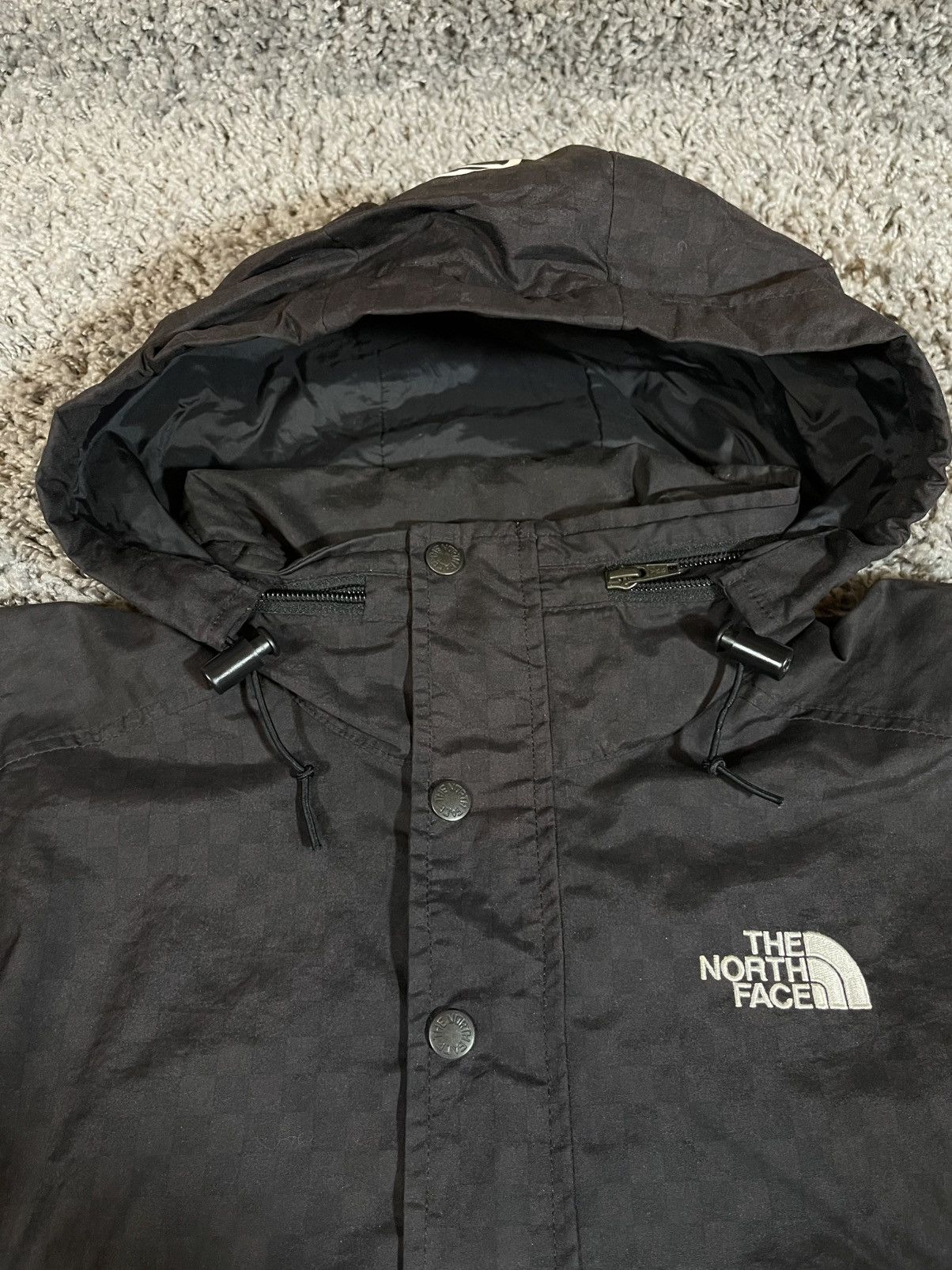 Supreme × The North Face 2011SS Supreme X TNFCheckered Windbreaker Jacket Black Size US M / EU 48-50 / 2 - 24 Thumbnail