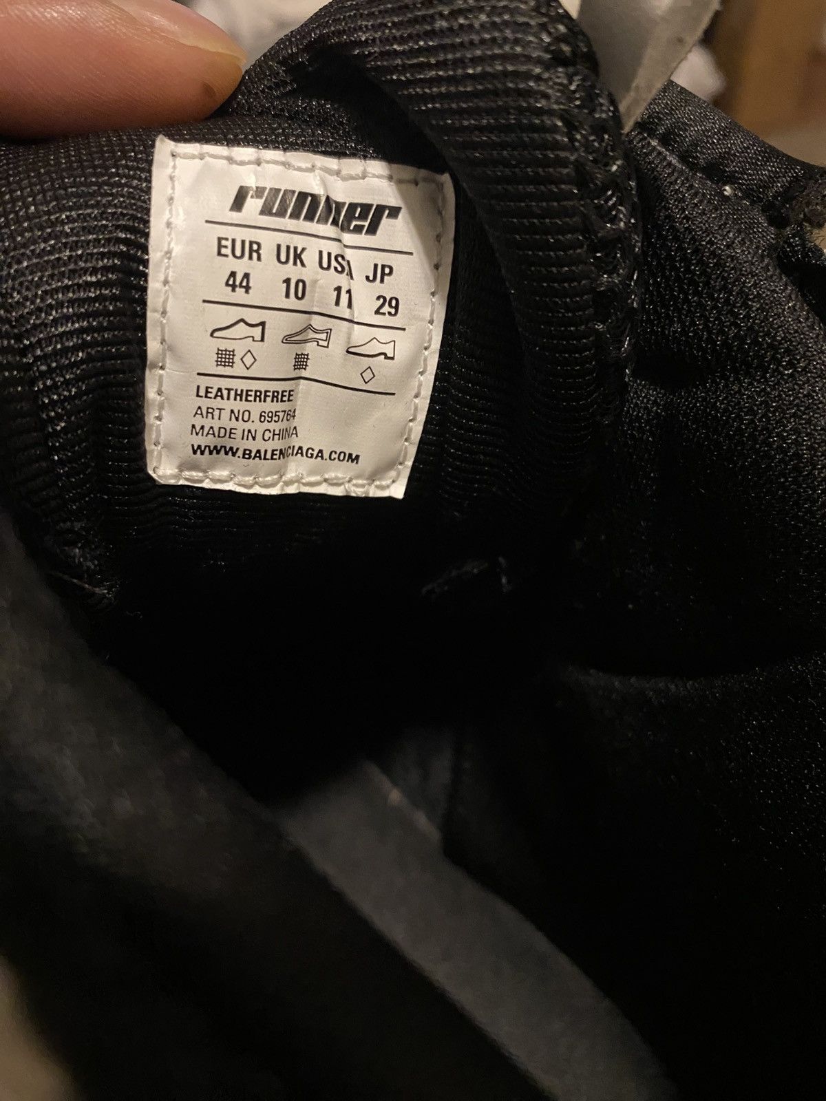 Balenciaga Balenciaga high top runner Size US 11 / EU 44 - 10 Thumbnail