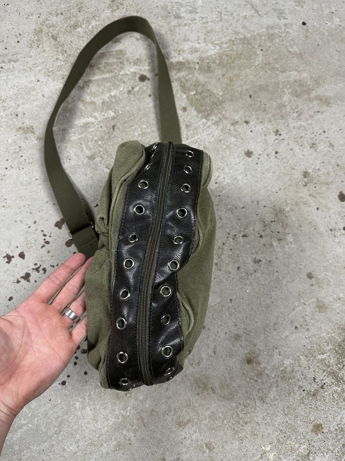 Other Vintage Y2K Army Military Style Crossbody Messenger Bag Size ONE SIZE - 6 Thumbnail
