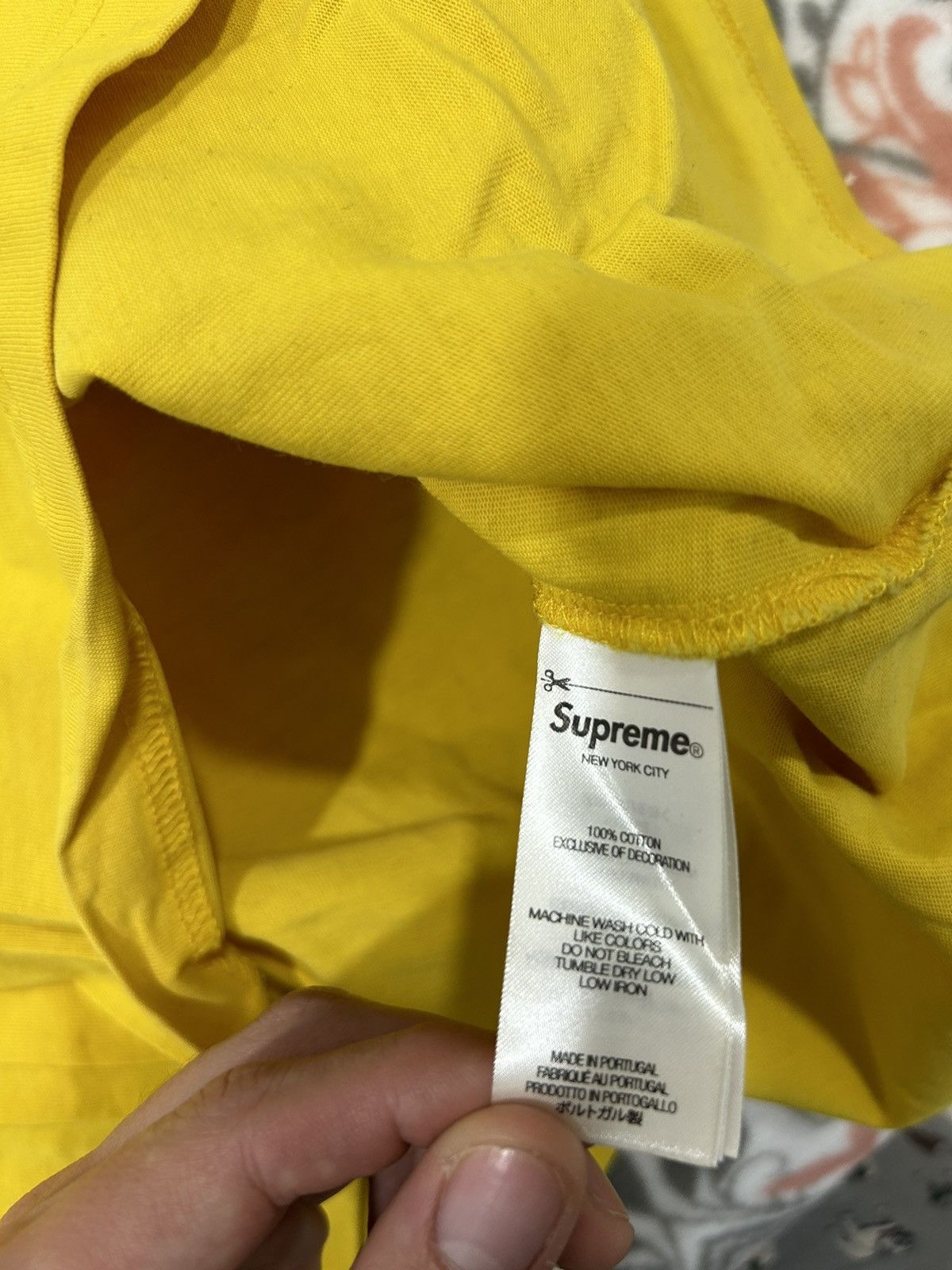 Supreme Supreme long sleeve shirt medium yellow Size US M / EU 48-50 / 2 - 3 Thumbnail