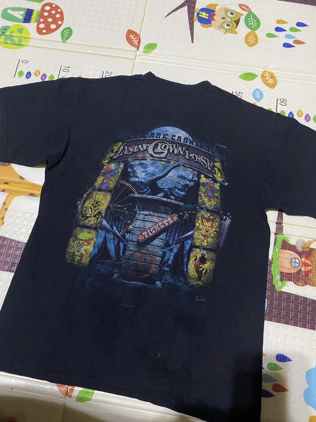 Band Tees Insane Clown Posse Dark Carnival Vintage Tee 2001 Size US L / EU 52-54 / 3 - 5 Thumbnail