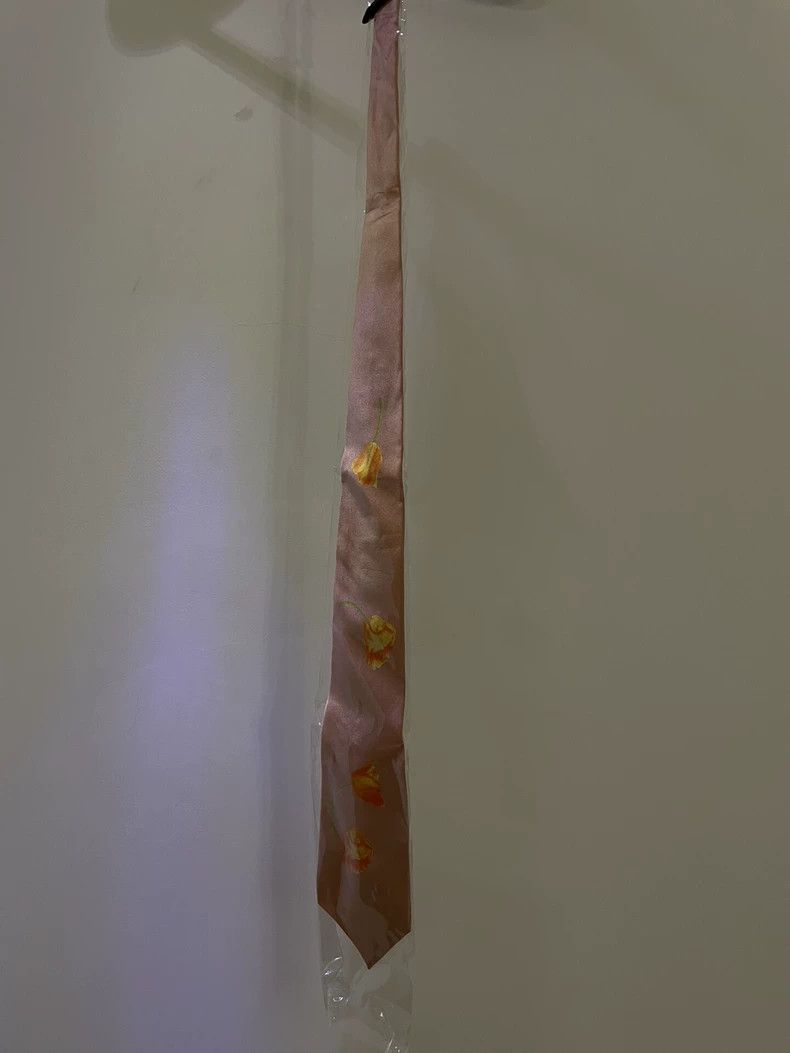 Yohji YamamotoFloral Silk Tie 2503-Nextarrow