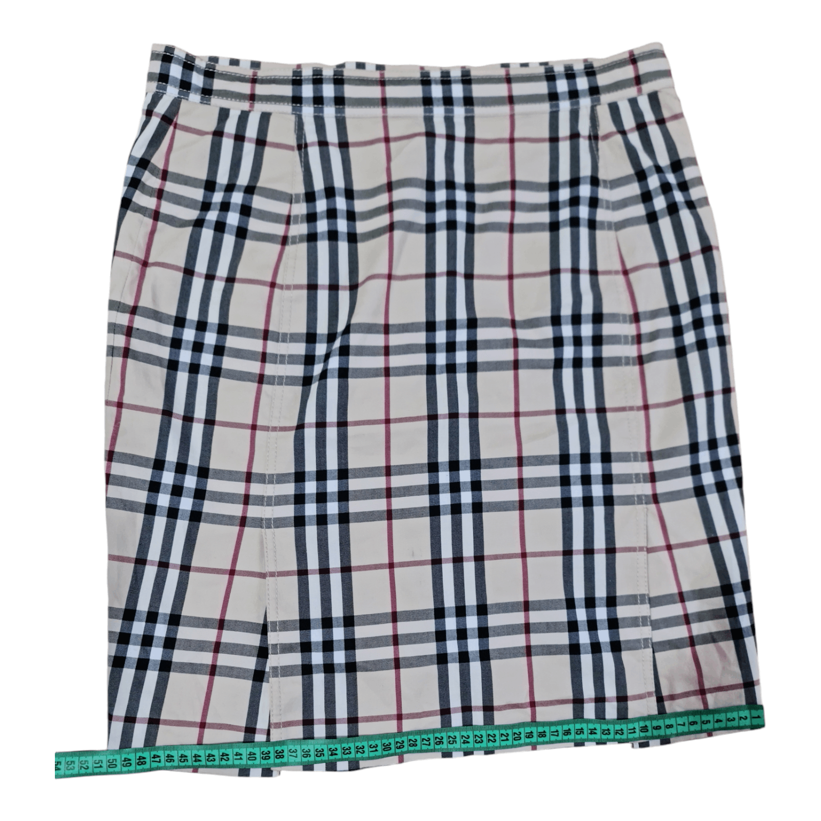 Burberry Burberry London Nova Check plaid Cotton mid length Skirt Size 32" / US 10 / IT 46 - 7 Thumbnail