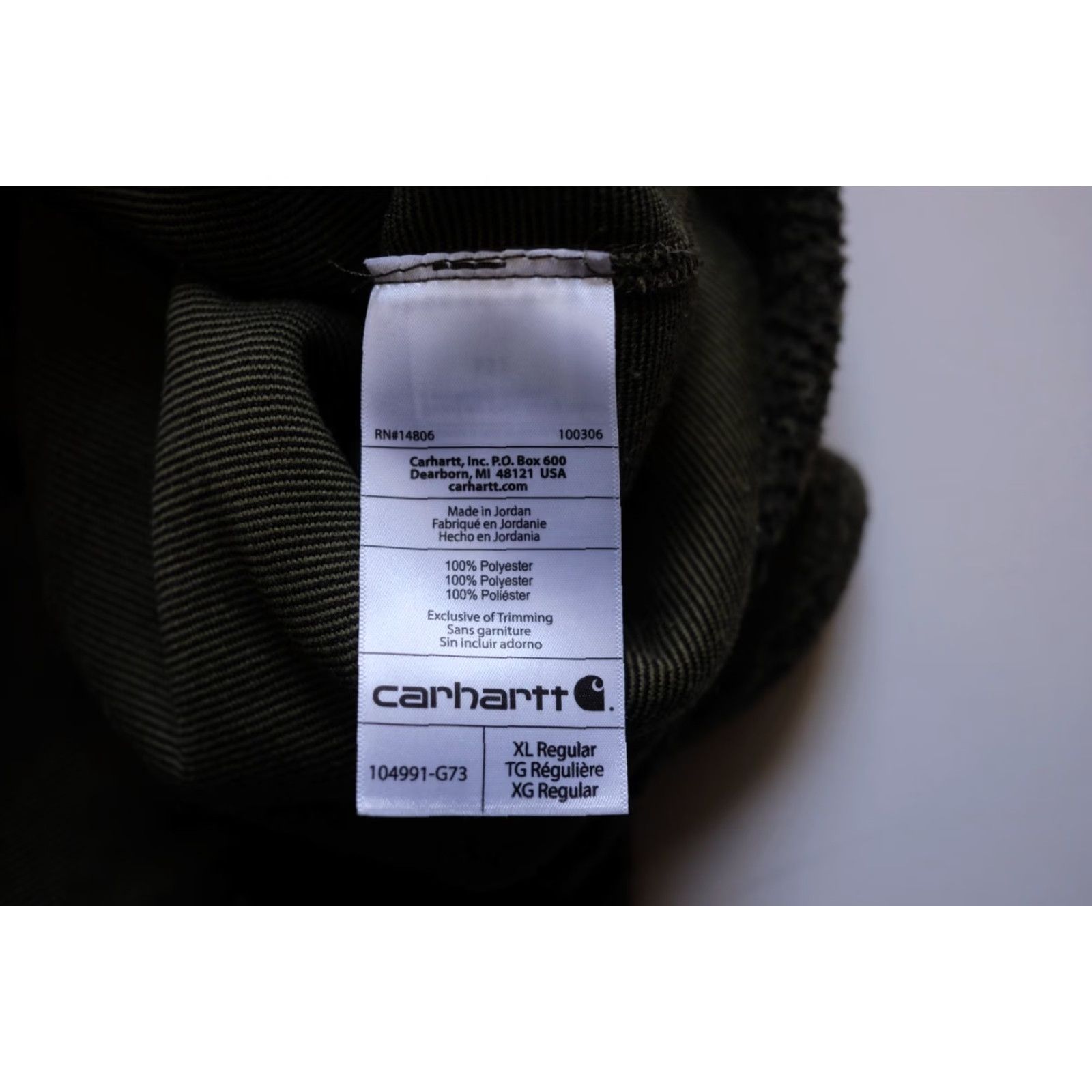 Carhartt VINTAGE Carhartt VTG Y2K RETRO WORKWEAR OUTDOOR FLEECE SHERPA SHIRT PULL OVER 2021 XL GREEN Mens Size US XL / EU 56 / 4 - 6 Thumbnail