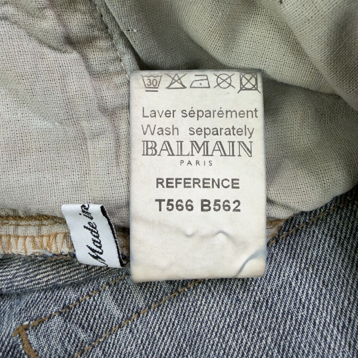 Balmain BALMAIN FW11 RUST DENIM Size US 31 - 5 Thumbnail