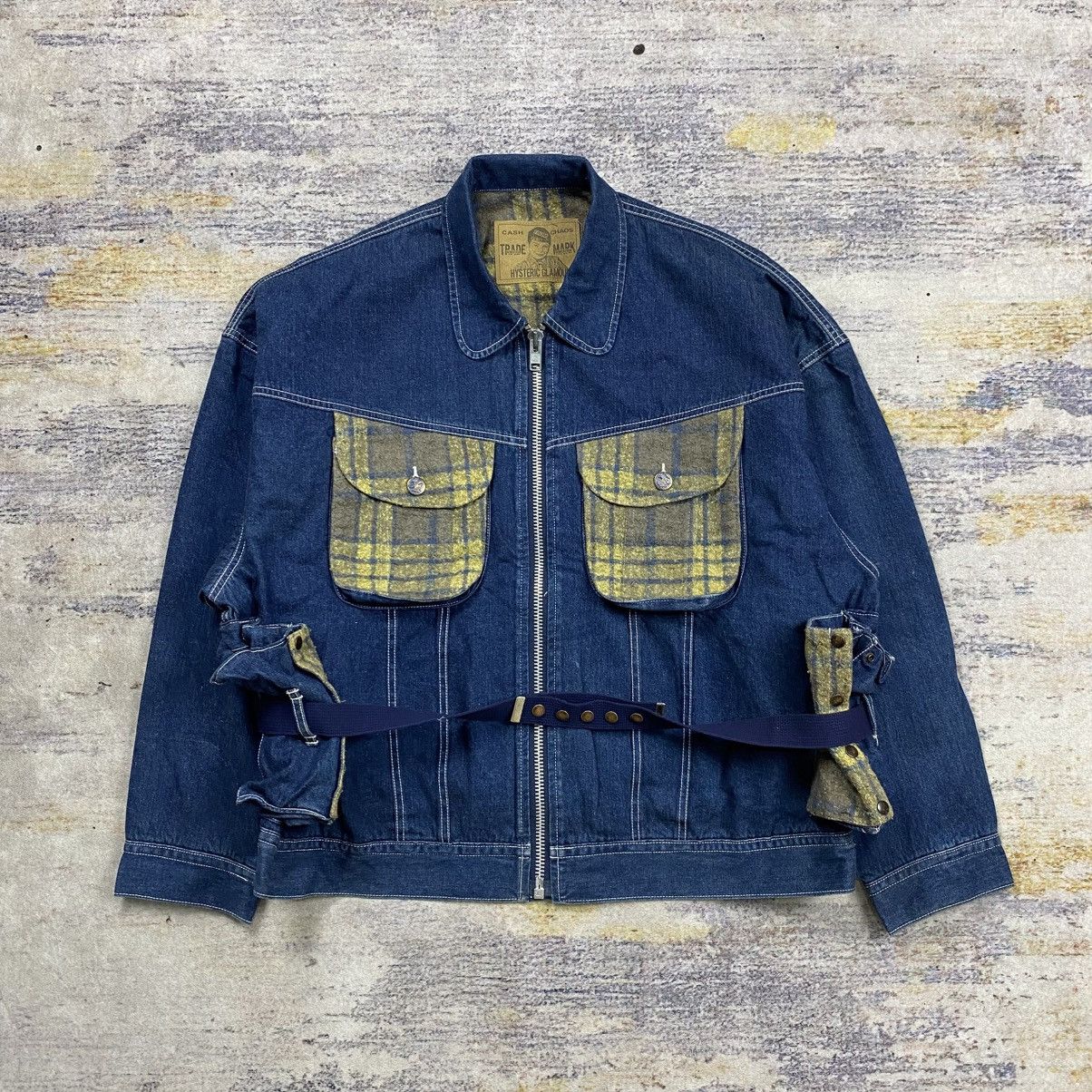 Hysteric Glamour Vintage Hysteric Glamour multi pocket denim jacket Size US XL / EU 56 / 4 - 2 Thumbnail