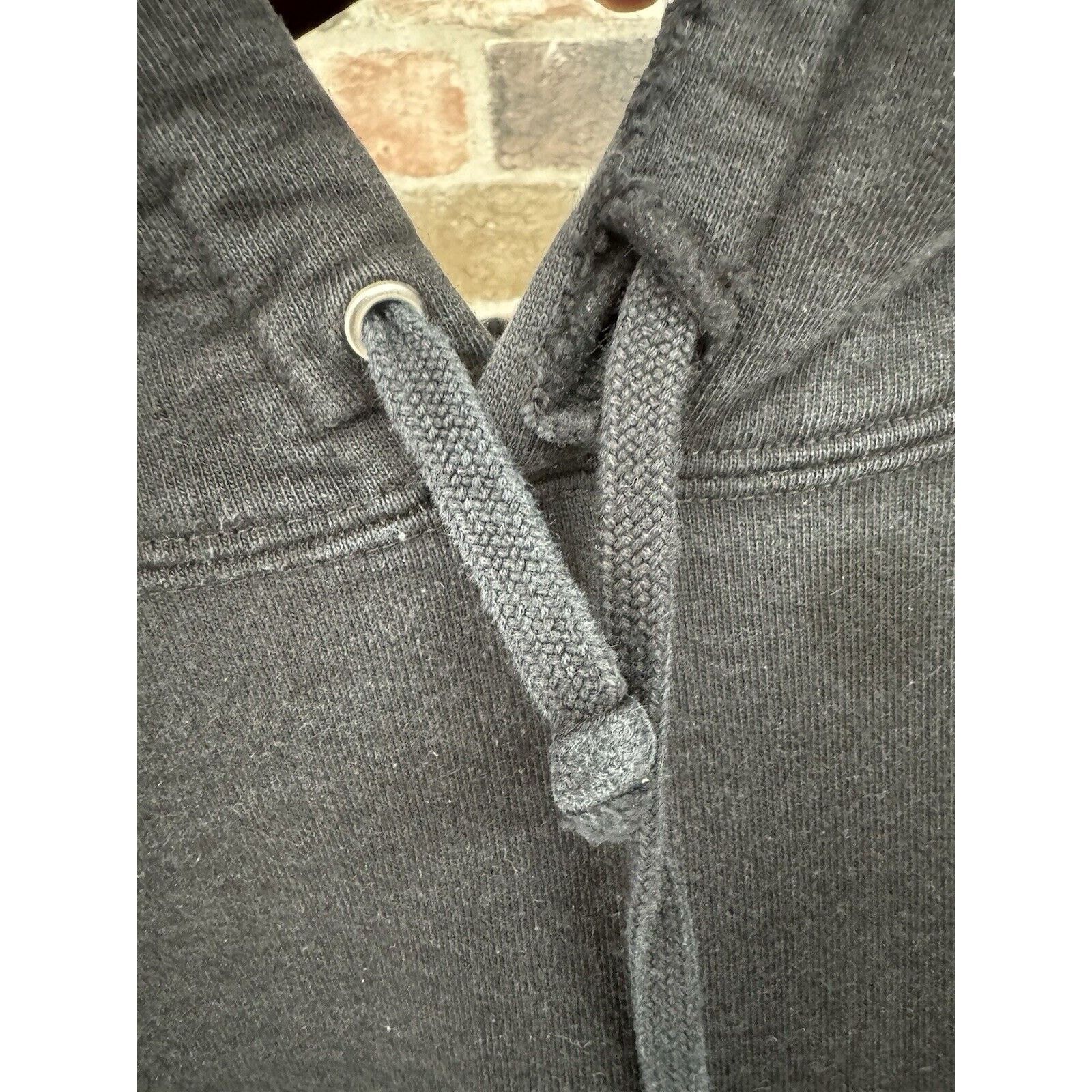 Supreme Supreme Text Striped Hooded Sweatshirt Size Medium Black Size US M / EU 48-50 / 2 - 4 Thumbnail