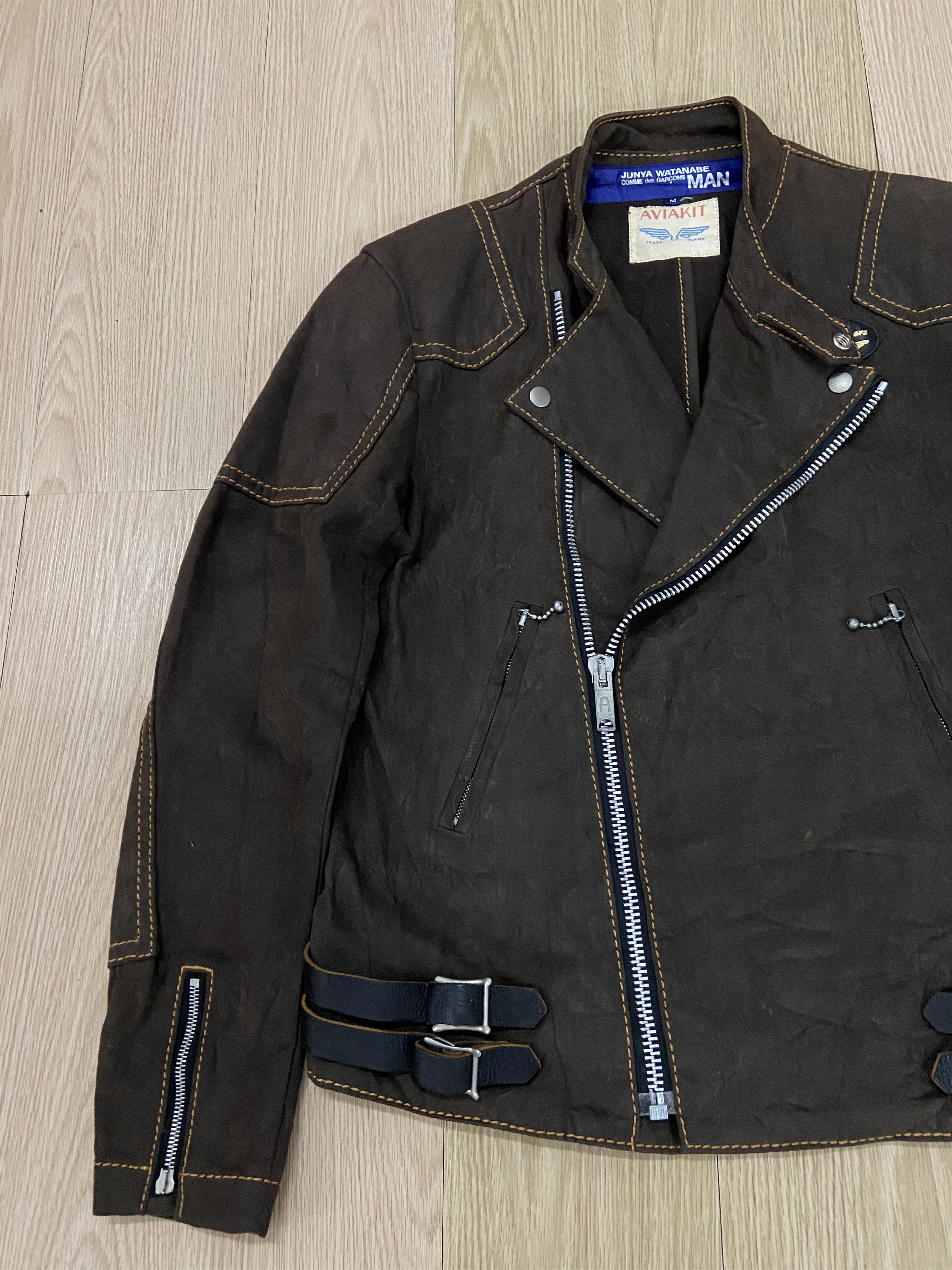 junya watanabe lewis leathers ナイロンジャケット ジュンヤワタナベ×ルイスレザーの個性派ライダース[2017.01.31発行