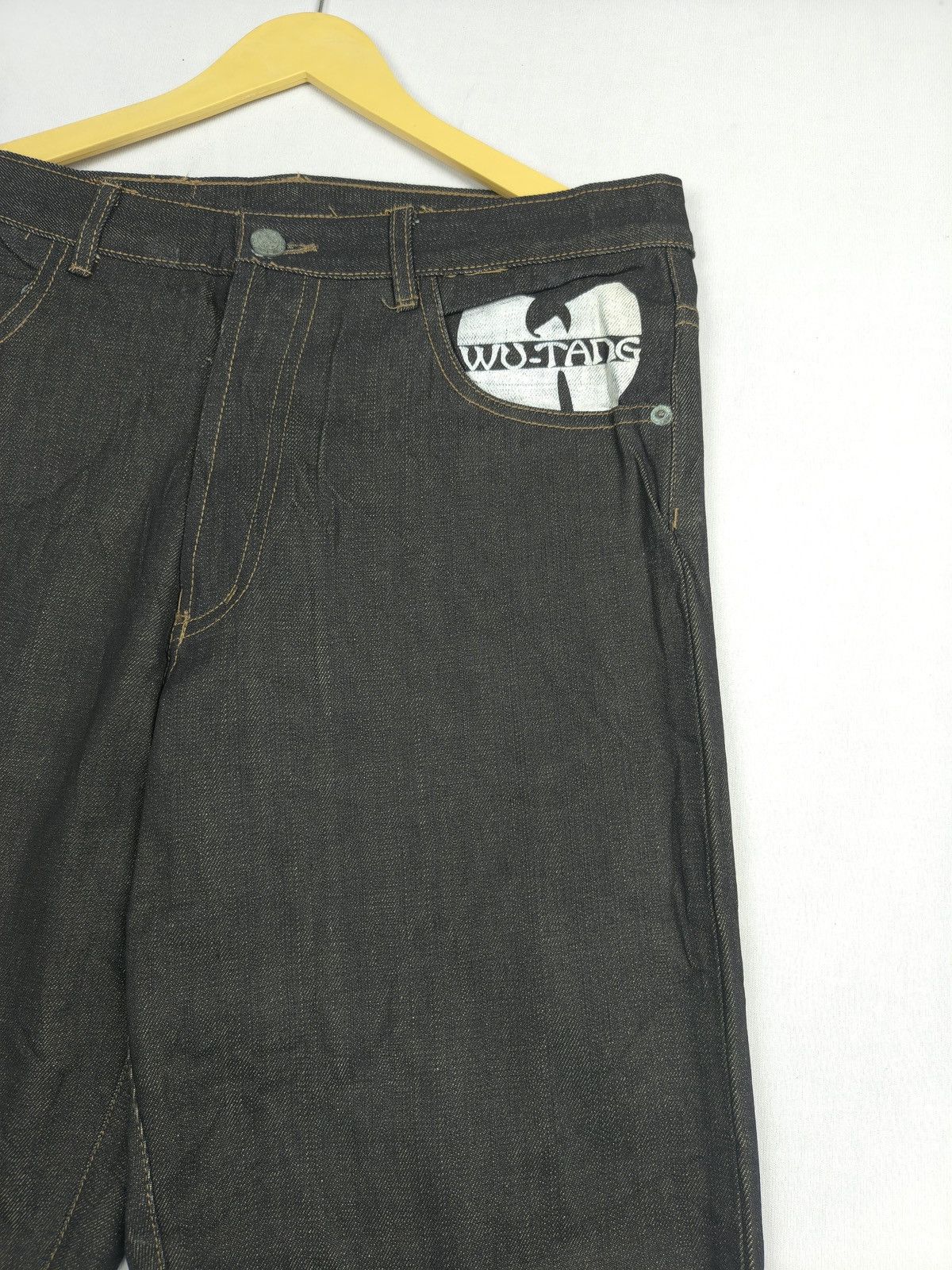 Wu-Tang Clan DEADSTOCK WU TANG CLAN BLACK Y2K HIP HOP JEANS 🐝 (056) Size US 32 / EU 48 - 5 Thumbnail