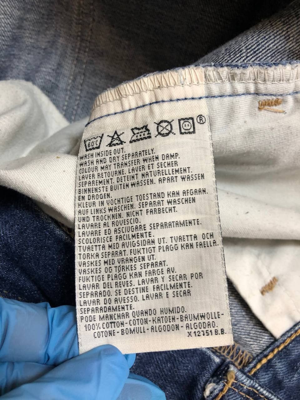 Levi's Vintage Levi's 607 Regular Fit Straight Leg Jeans Size US 32 / EU 48 - 2 Thumbnail