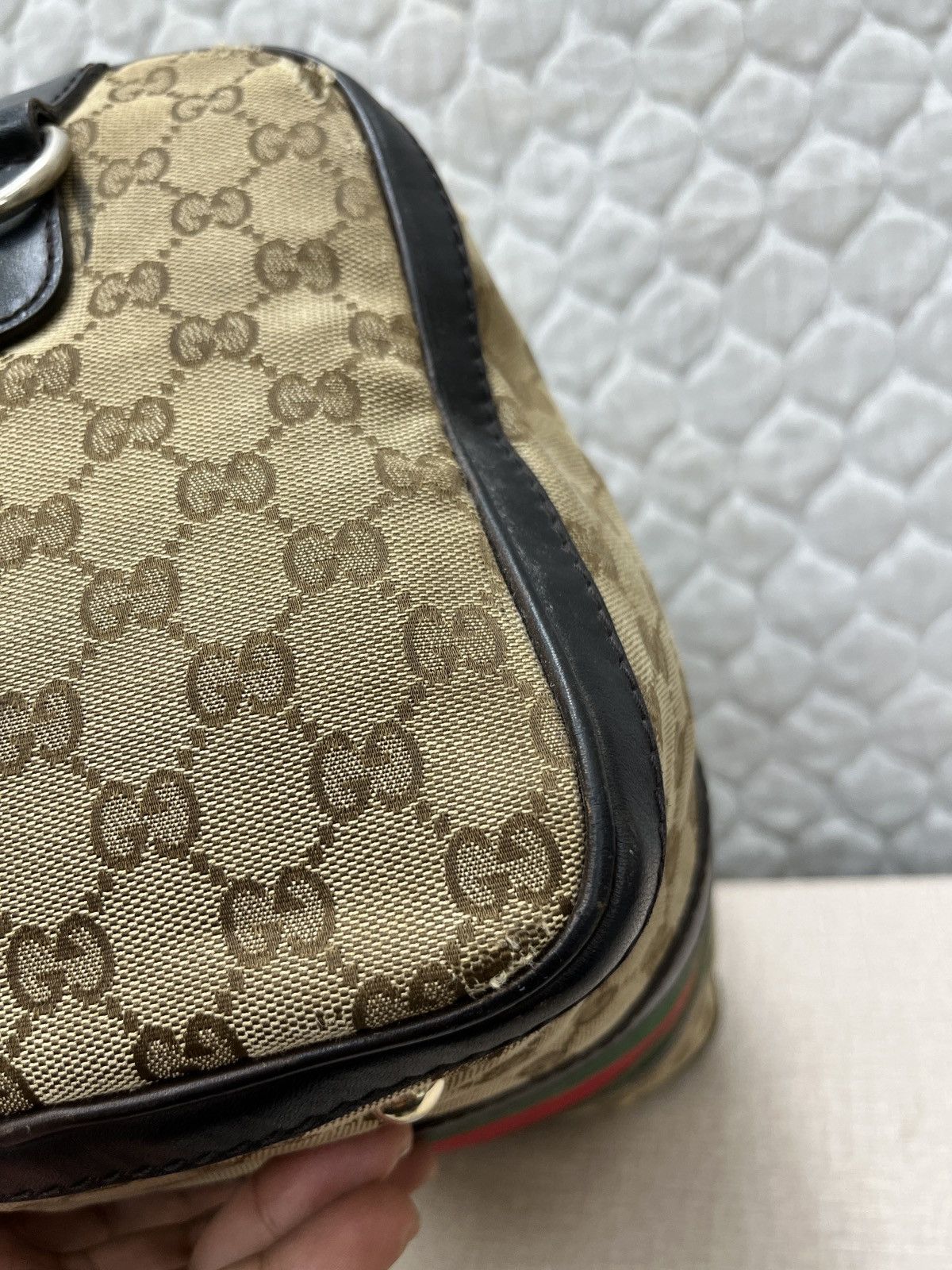 Gucci 🔥🔥🔥STEALS GUCCI BOSTON BAG Size ONE SIZE - 8 Thumbnail