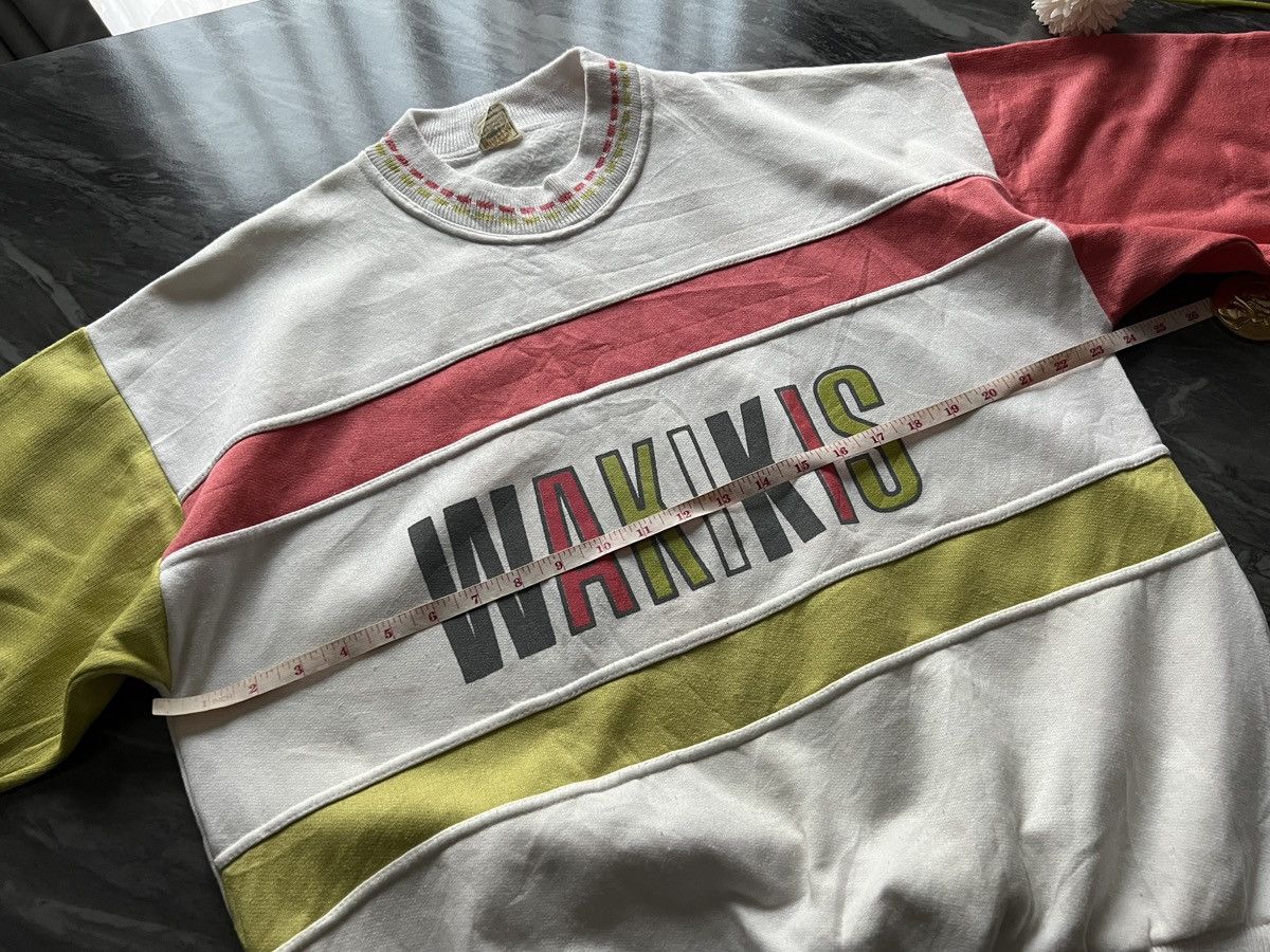 Vintage WAKIKIS : Swater Rare Pattern Match Collection Size US L / EU 52-54 / 3 - 11 Thumbnail