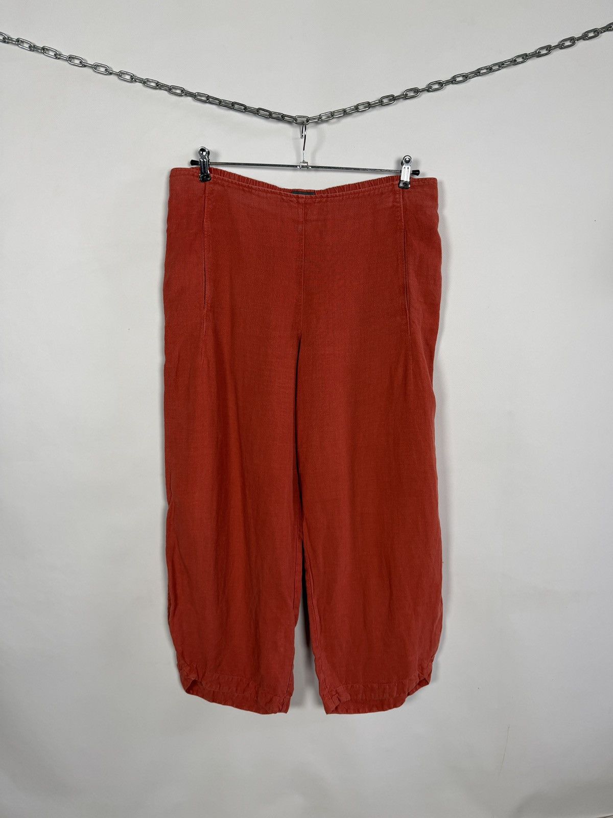 Vintage Men’s OSKA Vintage Linen Baggy Pants Designer Germany Size 5 Size US 34 / EU 50 - 1 Thumbnail