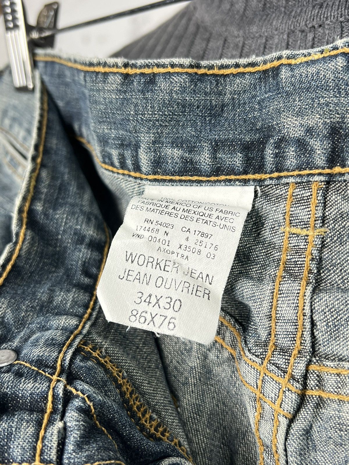 Gap Vintage Gap Worker Jeans Size 34 - 30 Size US 34 / EU 50 - 10 Thumbnail