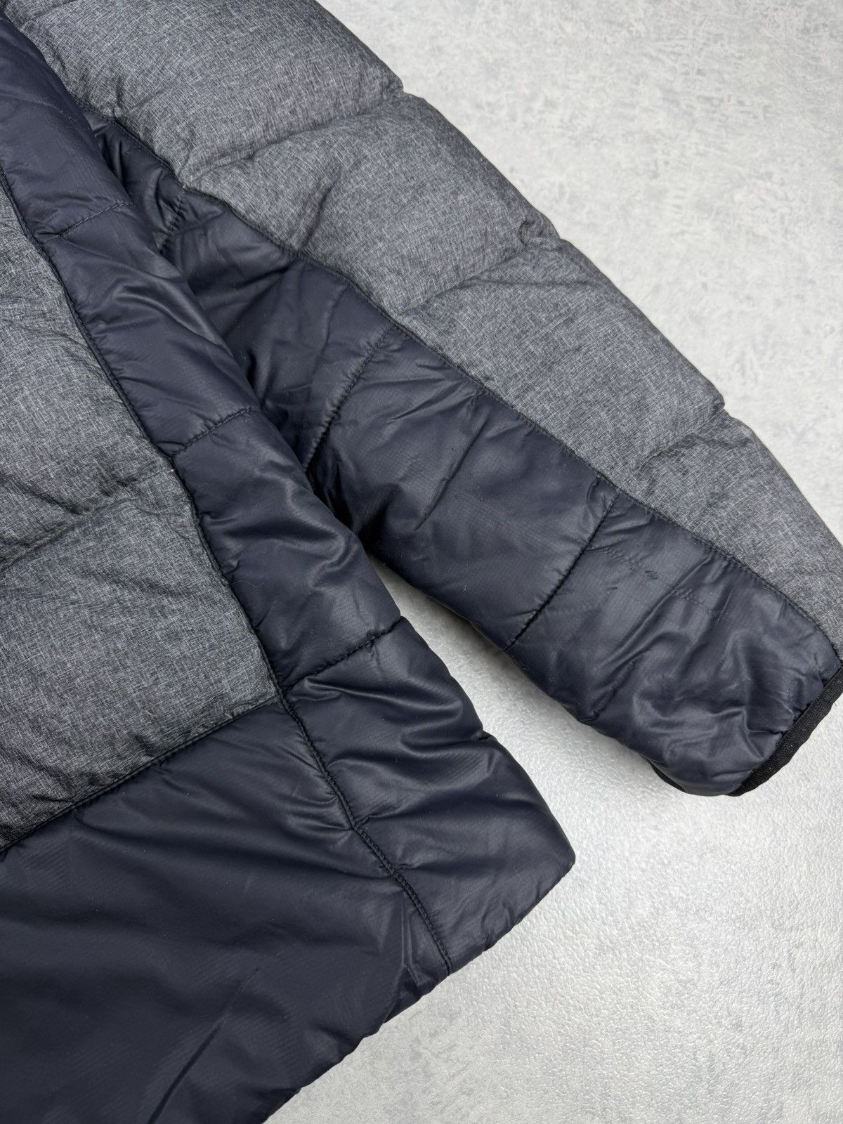 Vintage Millet Advance Down Jacket Grey Hooded Puffer Size US XL / EU 56 / 4 - 13 Thumbnail