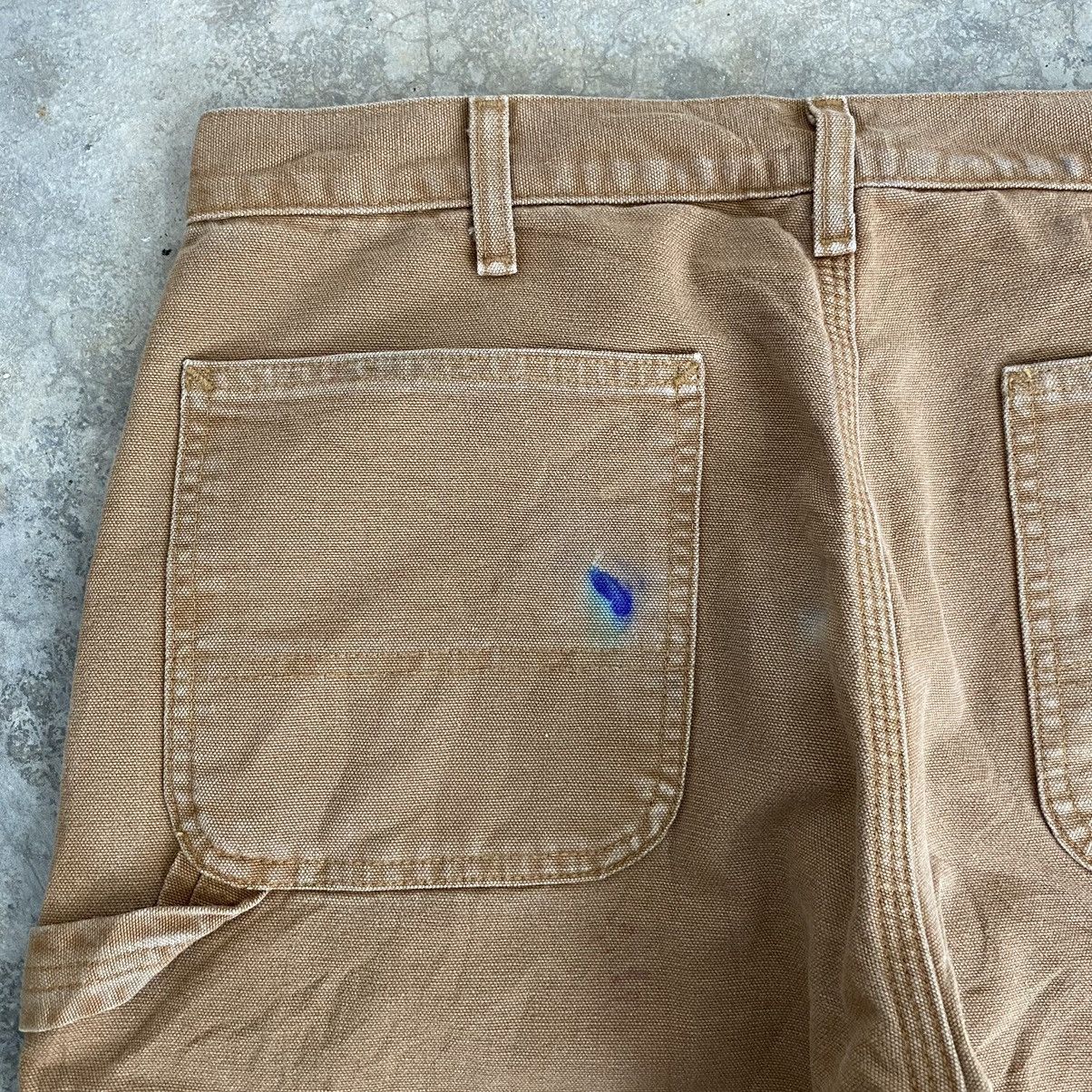 Carhartt Vintage Carhartt Blanket Lined Tan Carpenter Work Pants Size US 34 / EU 50 - 22 Thumbnail