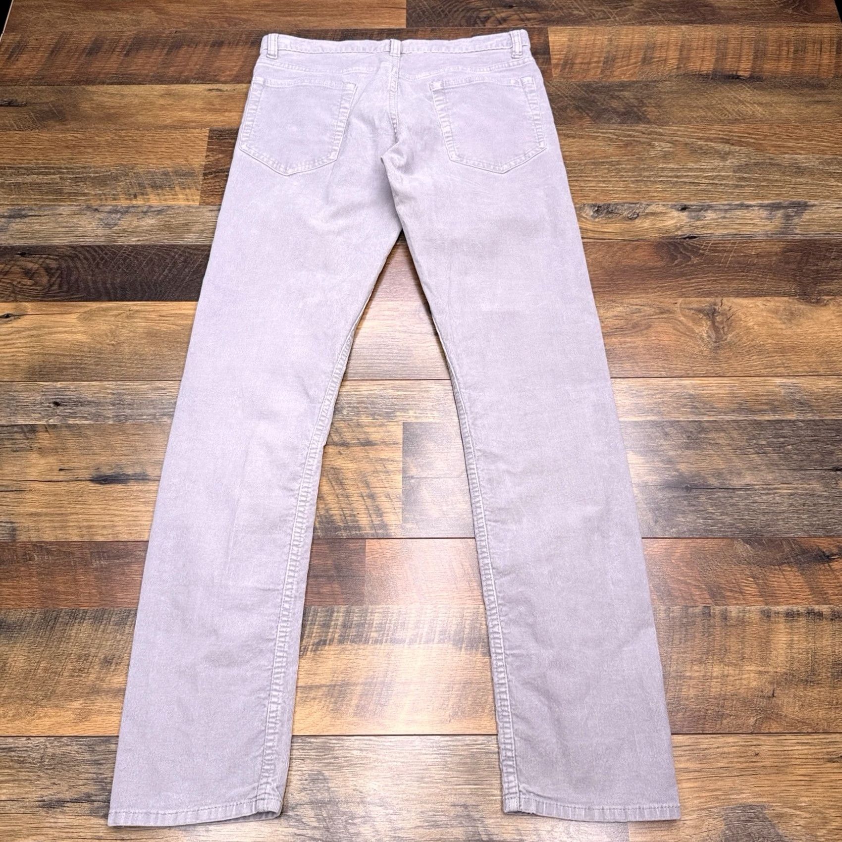 Club Monaco Club Monaco Jeans Corduroy Mens 28x32 Gray Low Rise Stretch Jeans Size US 28 / EU 44 - 3 Thumbnail