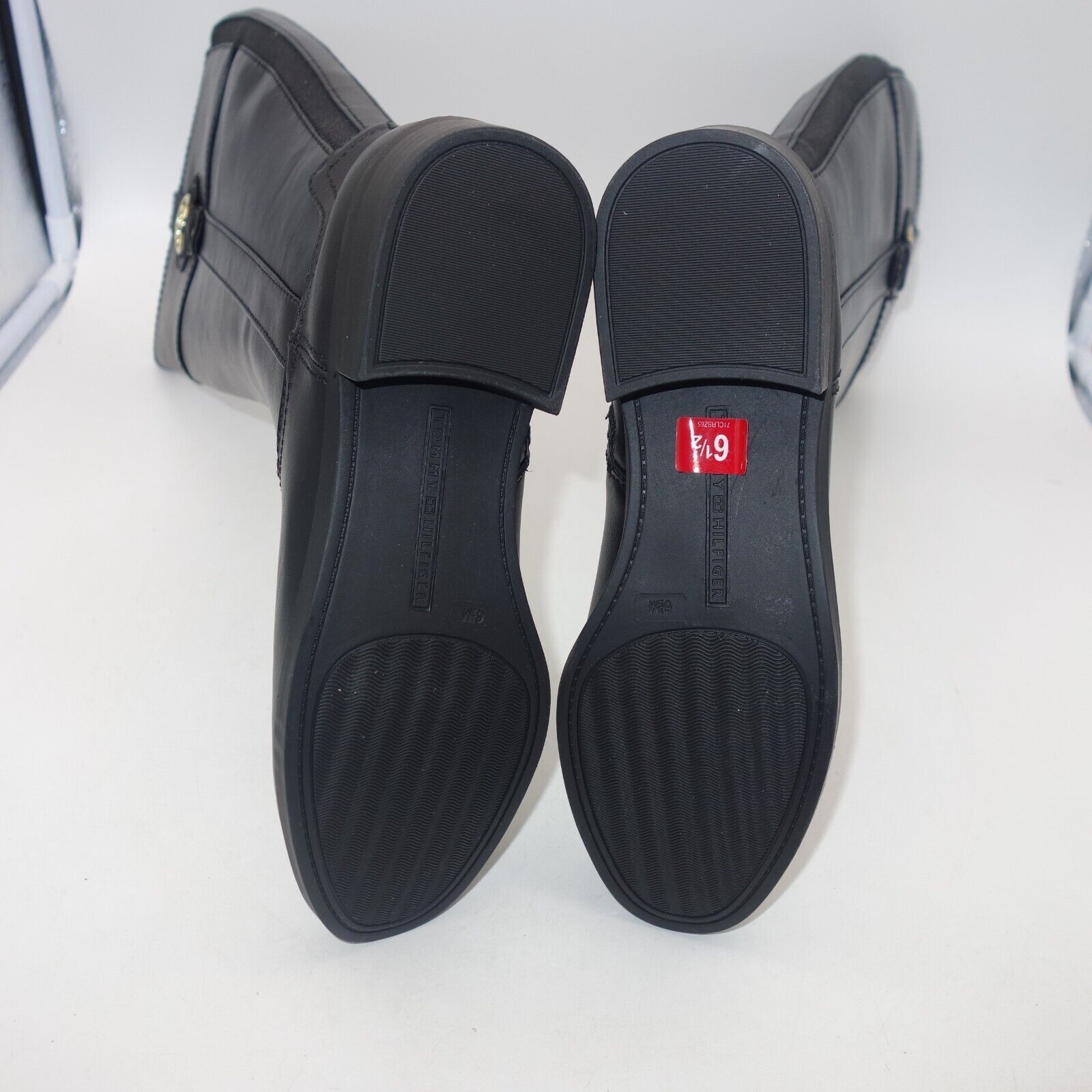 Tommy Hilfiger NEW Tommy Hilfiger Imina Black Knee High Riding Boot Size US 6.5 / IT 36.5 - 11 Thumbnail