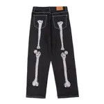 Japanese Brand × Vintage skate hiphop y2k graphics pattern cargo embroidery pants Size US 30 / EU 46 - 3 Thumbnail
