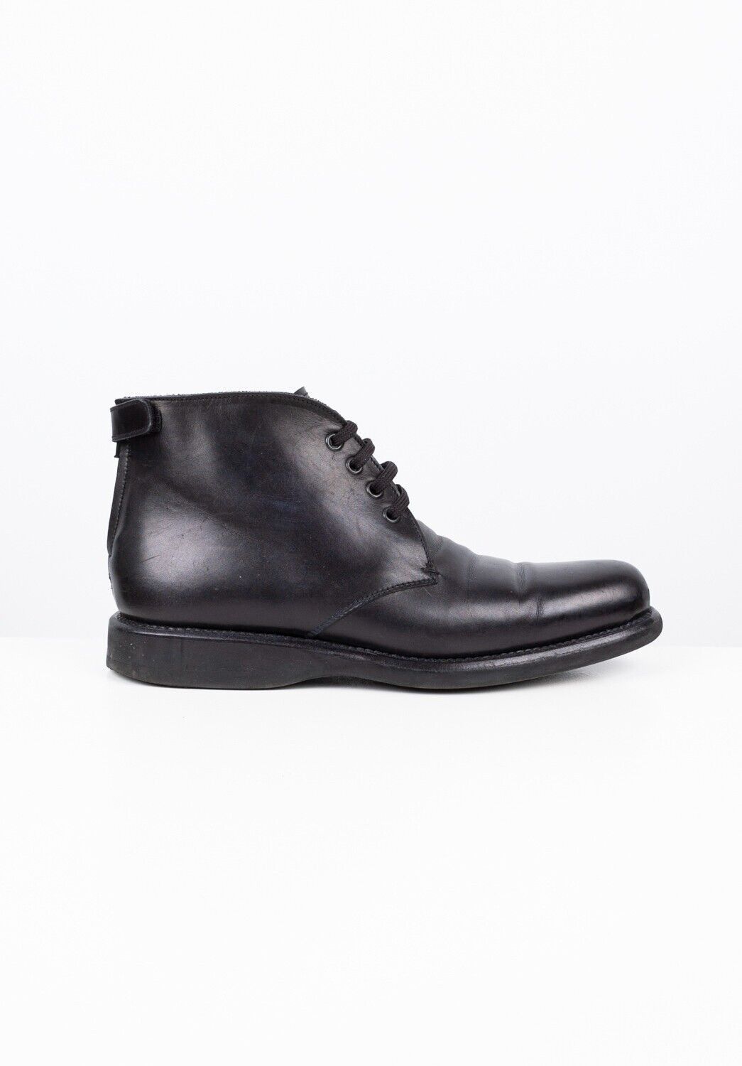 Jil Sander Original Jil Sander Leather Ankle Boots UK7.5 US8.5 H5166 Size US 8.5 / EU 41-42 - 3 Thumbnail