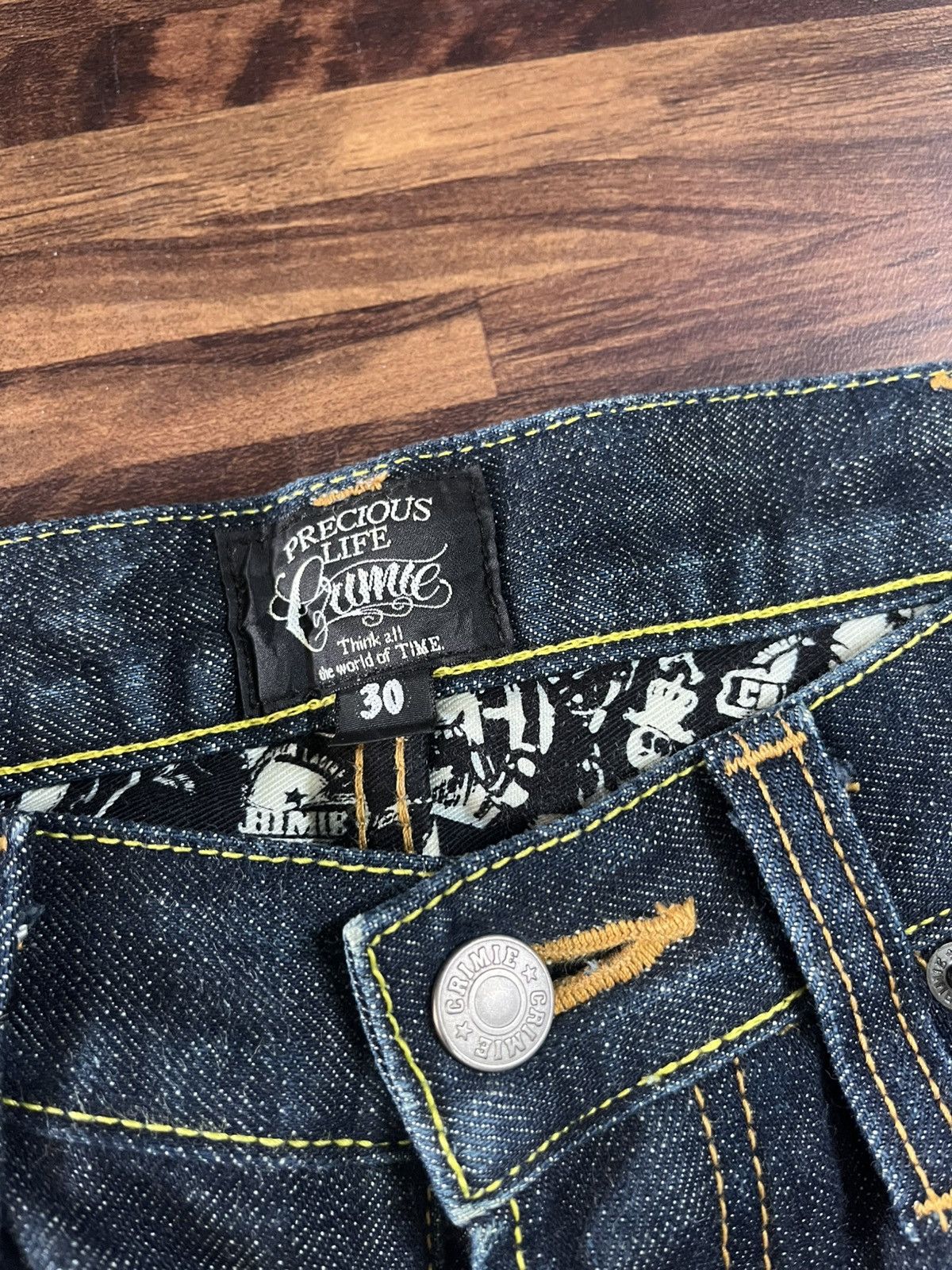 Cremieux CRIMIE SELVEDGE JEANS Size US 30 / EU 46 - 4 Thumbnail
