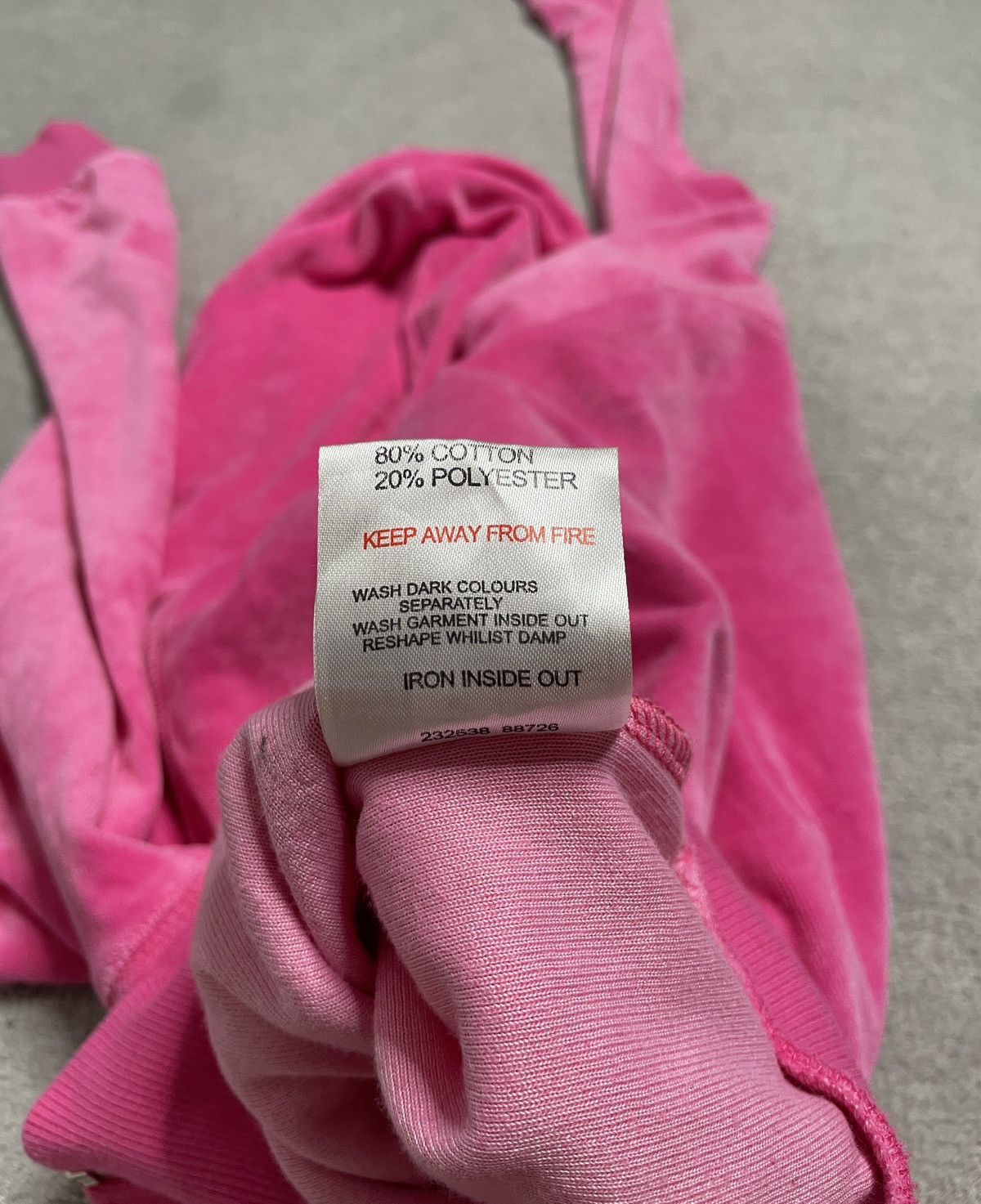 Vintage Vintage Velvet Pink Sweatshirt Zip Hoodie Drip Swag Size S / US 4 / IT 40 - 7 Thumbnail