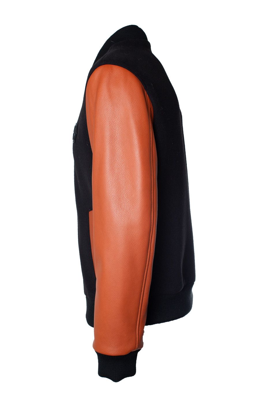 Philipp Plein Philipp Plein, bomber with orange leather sleeves Size US L / EU 52-54 / 3 - 3 Thumbnail