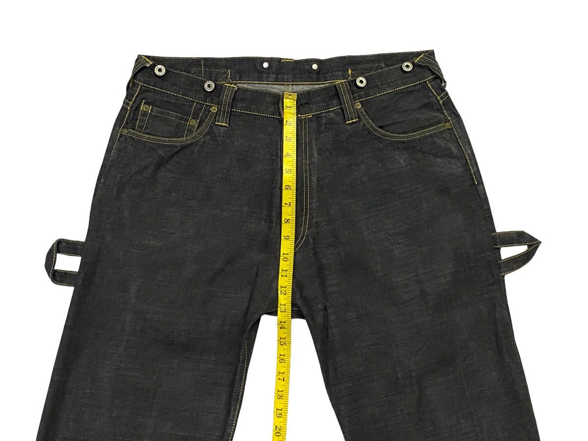 Japanese Brand × Vintage Vintage Bondage Selvedge Denim Pants Size US 36 / EU 52 - 5 Thumbnail