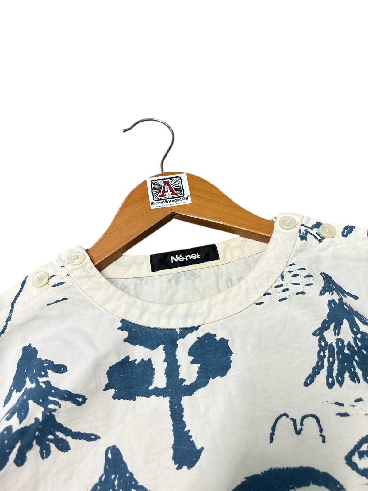 Ne-Net ‼️RARE‼️NE-NET BY ISSEY MIYAKE FOREST OWL TEE🔥 Size US M / EU 48-50 / 2 - 6 Thumbnail
