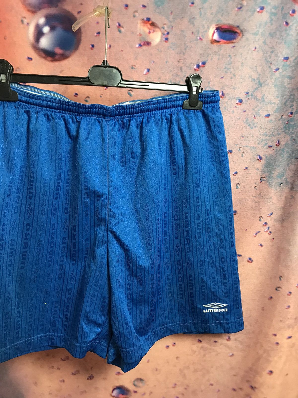Umbro Vintage Umbro monogram streetwear shorts Size US 36 / EU 52 - 2 Thumbnail