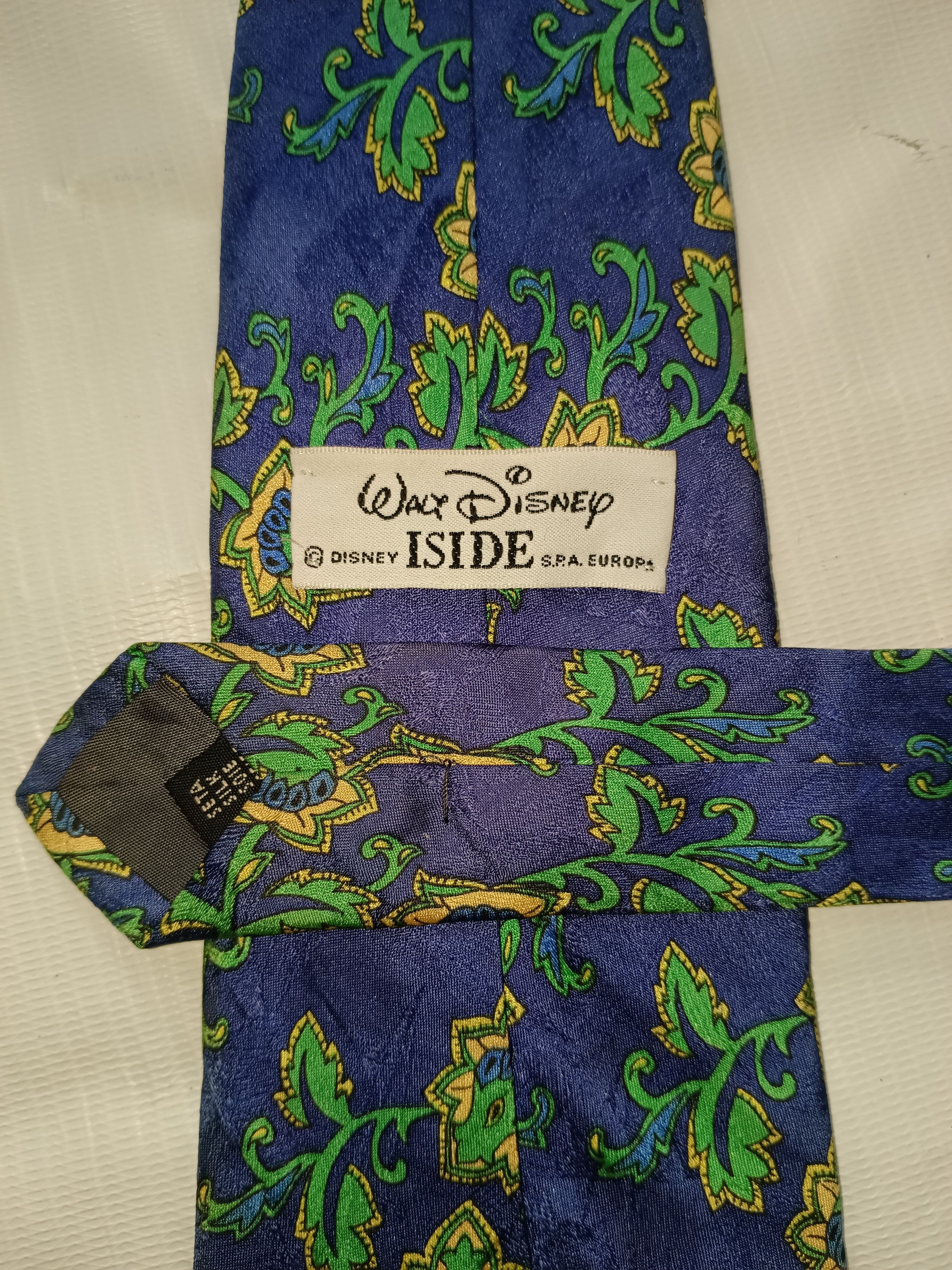 Disney × Mickey Mouse × Vintage Rare Vintage Walt Disney Iside Tie Size ONE SIZE - 4 Thumbnail