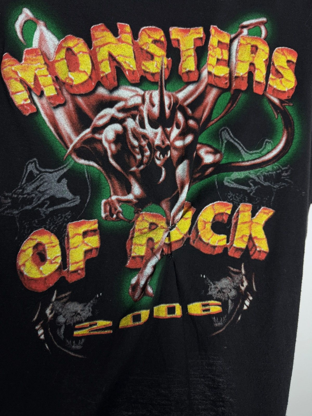 Band Tees × Vintage Vintage 2006 Monster Of Rock T-shirt Deep Purple Cooper Size US L / EU 52-54 / 3 - 4 Thumbnail