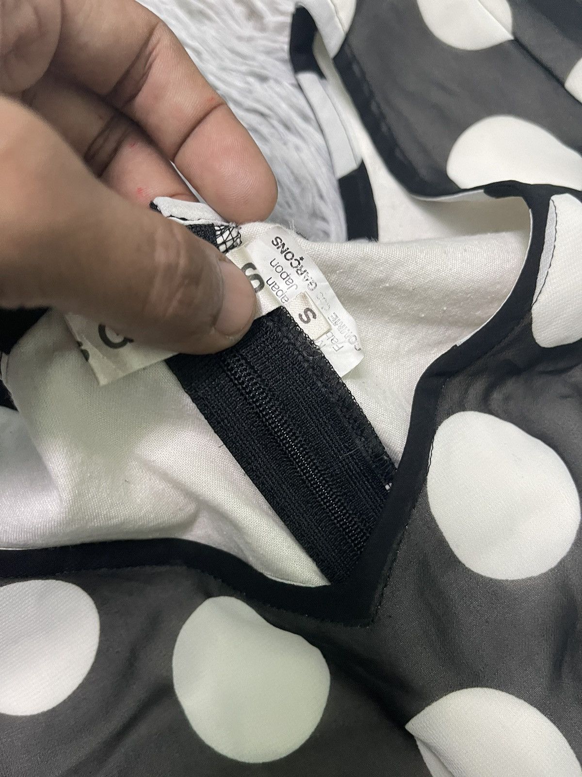 Comme des Garcons SS2010 COMME DES GARCONS GOWN POLKA RARE DISTRESSED DESIGN Size S / US 4 / IT 40 - 17 Thumbnail