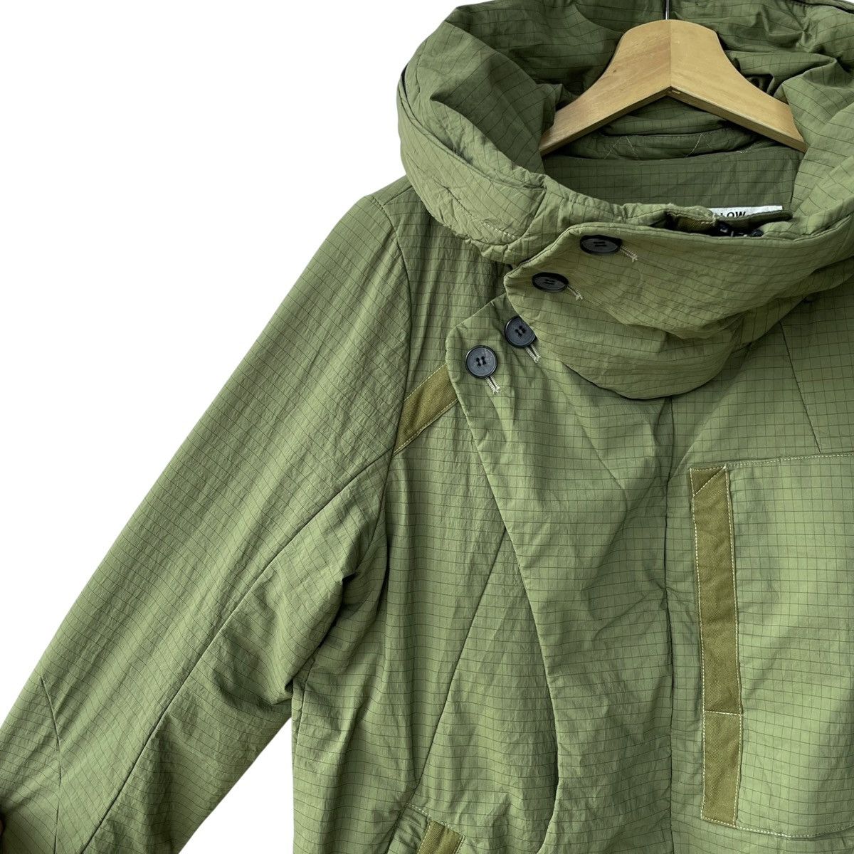 Japanese Brand Kamishima Chinami Yellow KCY Japan Designer Parka Jacket Size M / US 6-8 / IT 42-44 - 5 Thumbnail