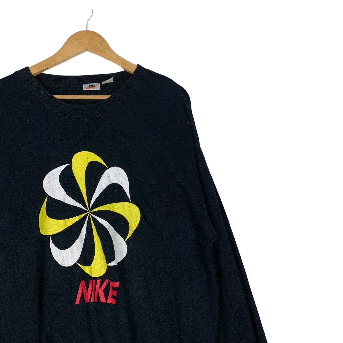 Nike NIKE Silver Tag Fan Big Logo Crewneck Sweatshirt #1175-C54 Size US M / EU 48-50 / 2 - 5 Thumbnail