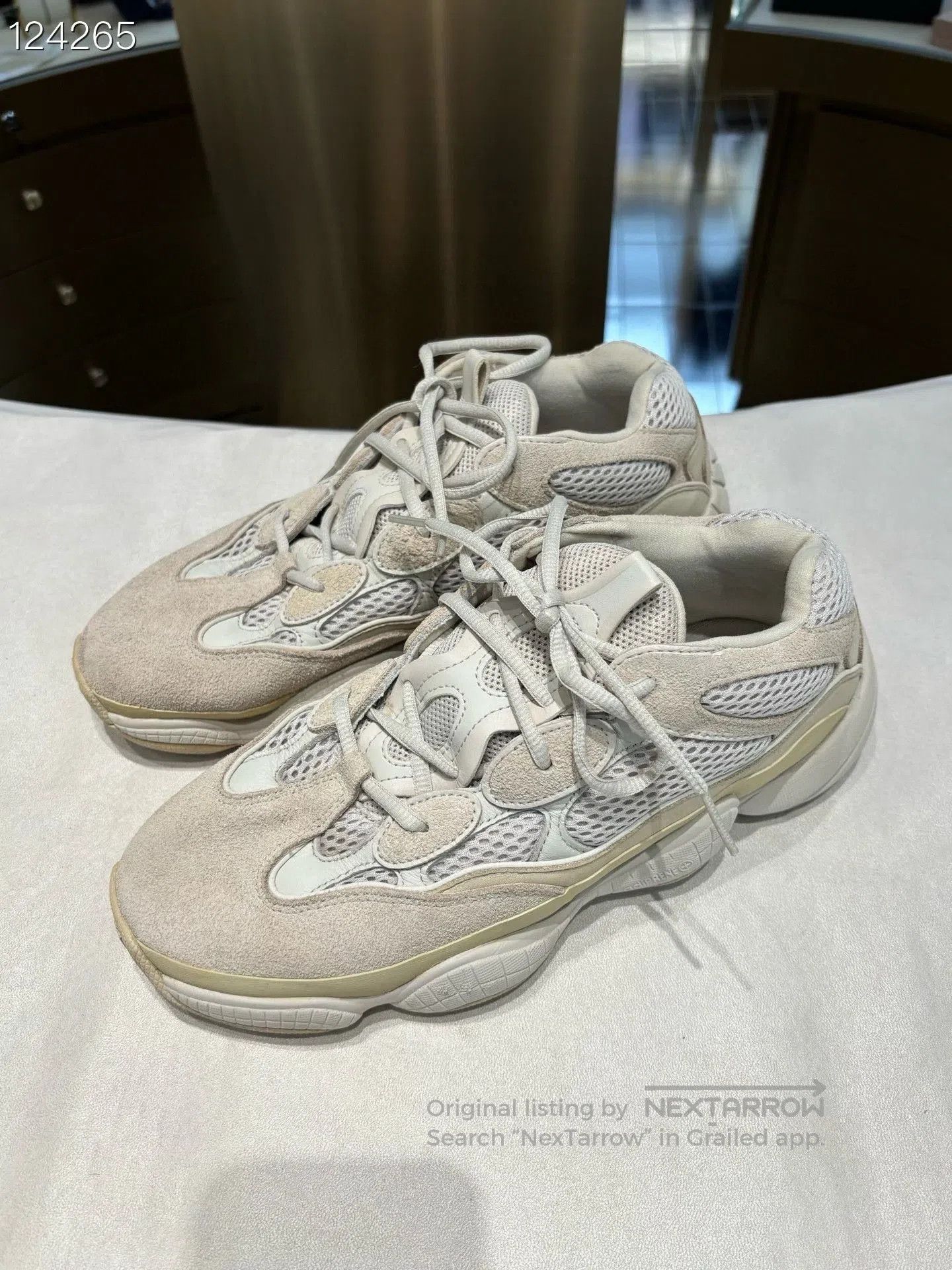 Yeezy adidas Yeezy 500 Salt. Size US 10 / EU 43 - 2 Thumbnail