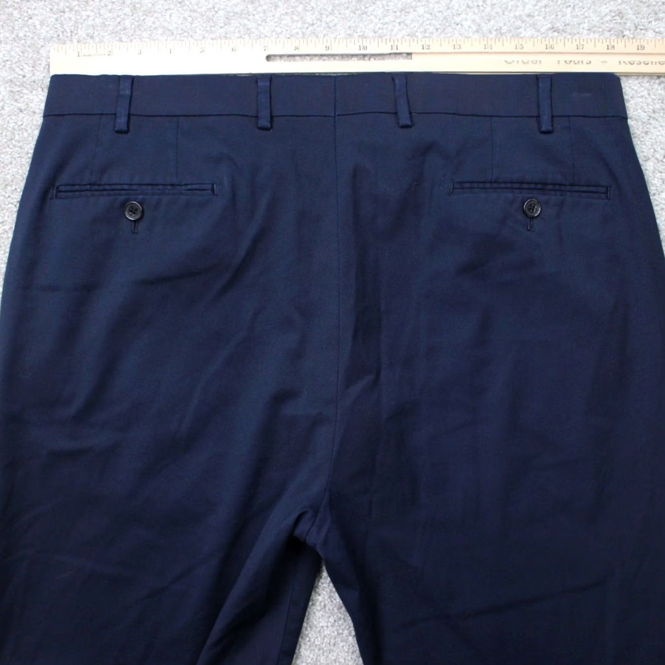 Ralph Lauren LAUREN Ralph Lauren Pants Mens 38x32 Blue Total Comfort Poly/Rayon Stretch Dress Pants Straight Leg Regular? Size US 38 / EU 54 - 7 Thumbnail