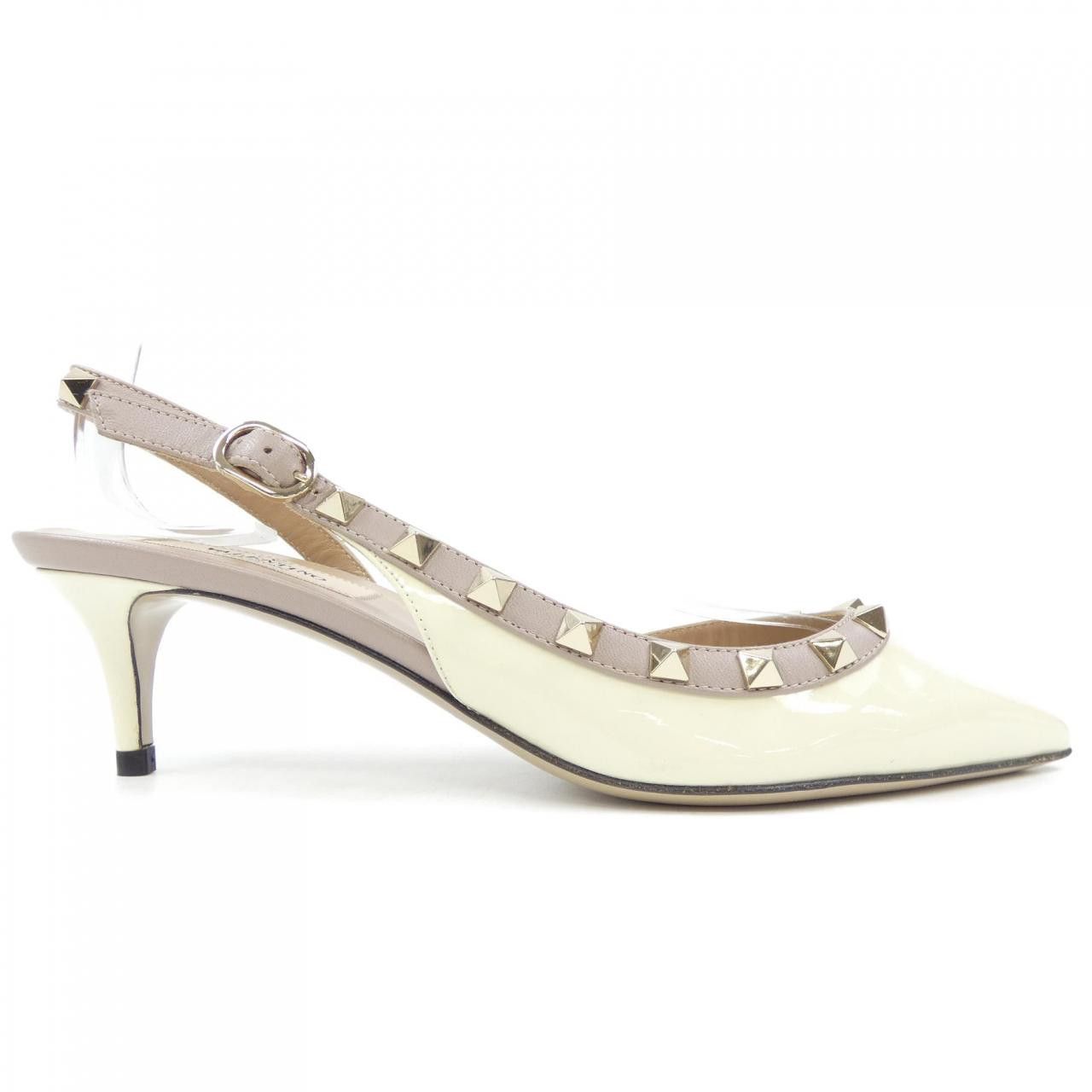 Valentino Valentino Valentino Garavani Leather Pumps Leather Shoes DUTY FREE for USA Size ONE SIZE - 1 Thumbnail