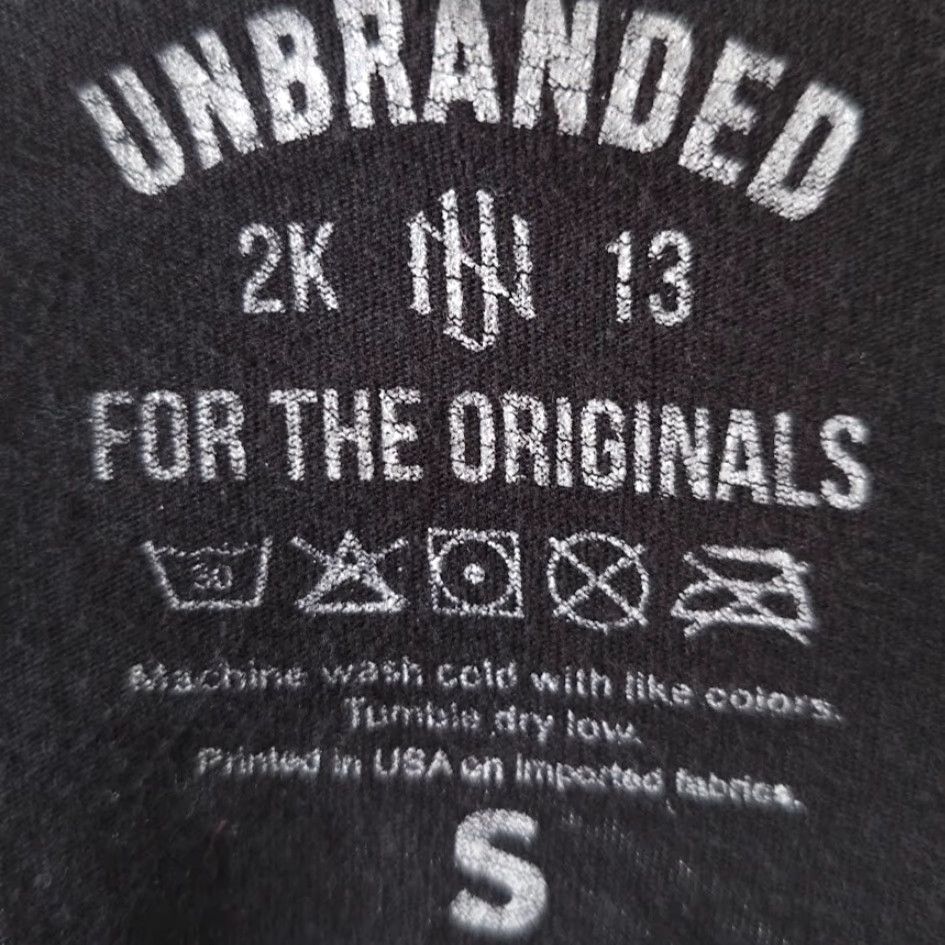 Vintage VINTAGE Unbranded Collective T Shirt Mens Size Small Black Streetwear Made In USA Size US S / EU 44-46 / 1 - 6 Thumbnail