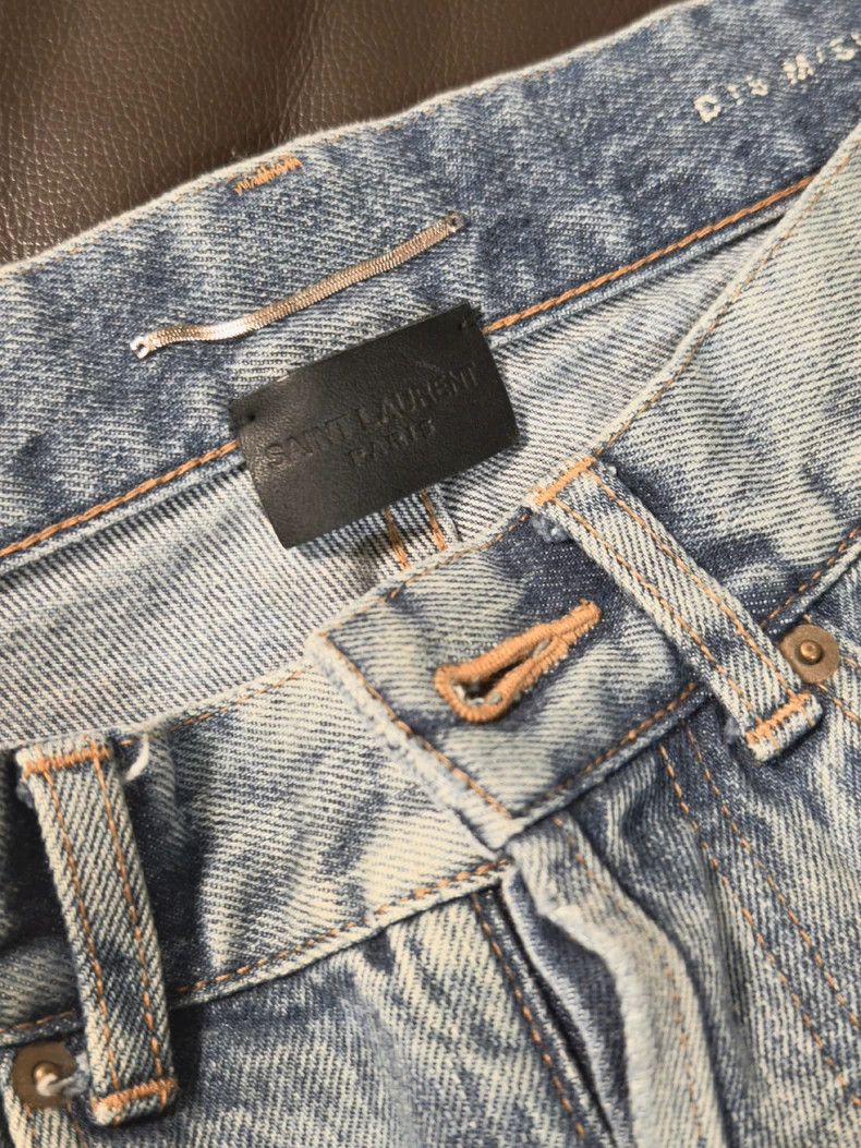 Saint Laurent Paris Saint Laurent Paris Indigo Slim Jeans 2505-Nextarrow Size US 28 / EU 44 - 7 Thumbnail