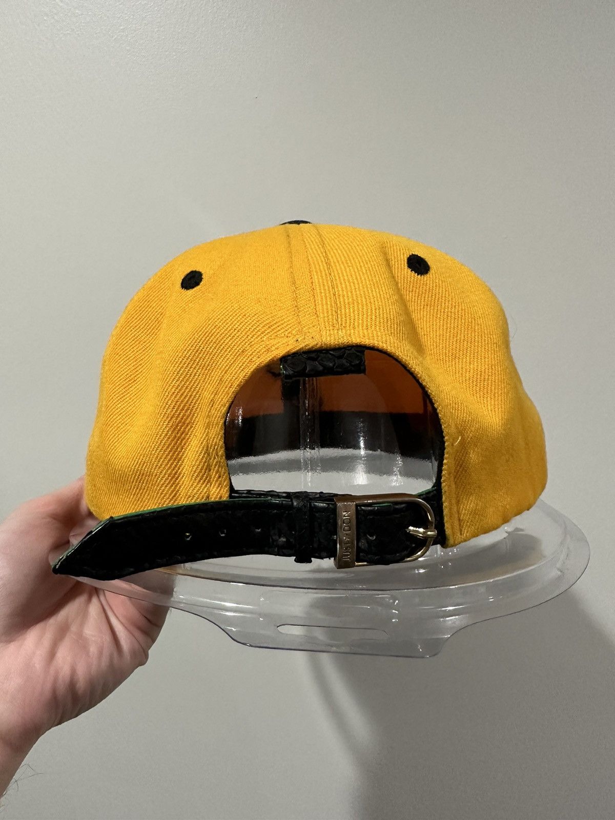 Just Don Just Don RSVP MLB Pittsburgh Pirates Yellow Python Hat Size ONE SIZE - 9 Thumbnail