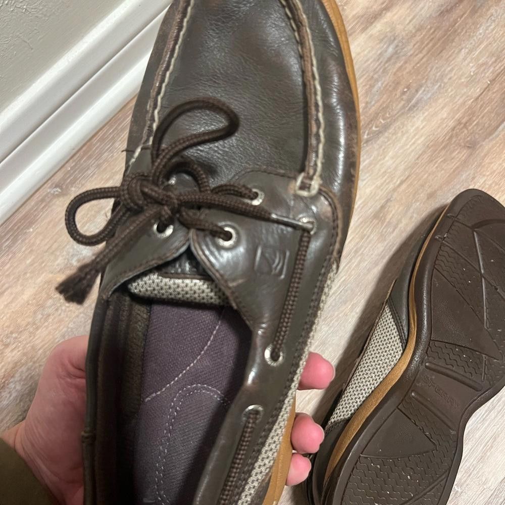 Sperry Sperry Men's Brown and Black Boat Shoes Loafers Size US 8 / EU 41 - 5 Thumbnail