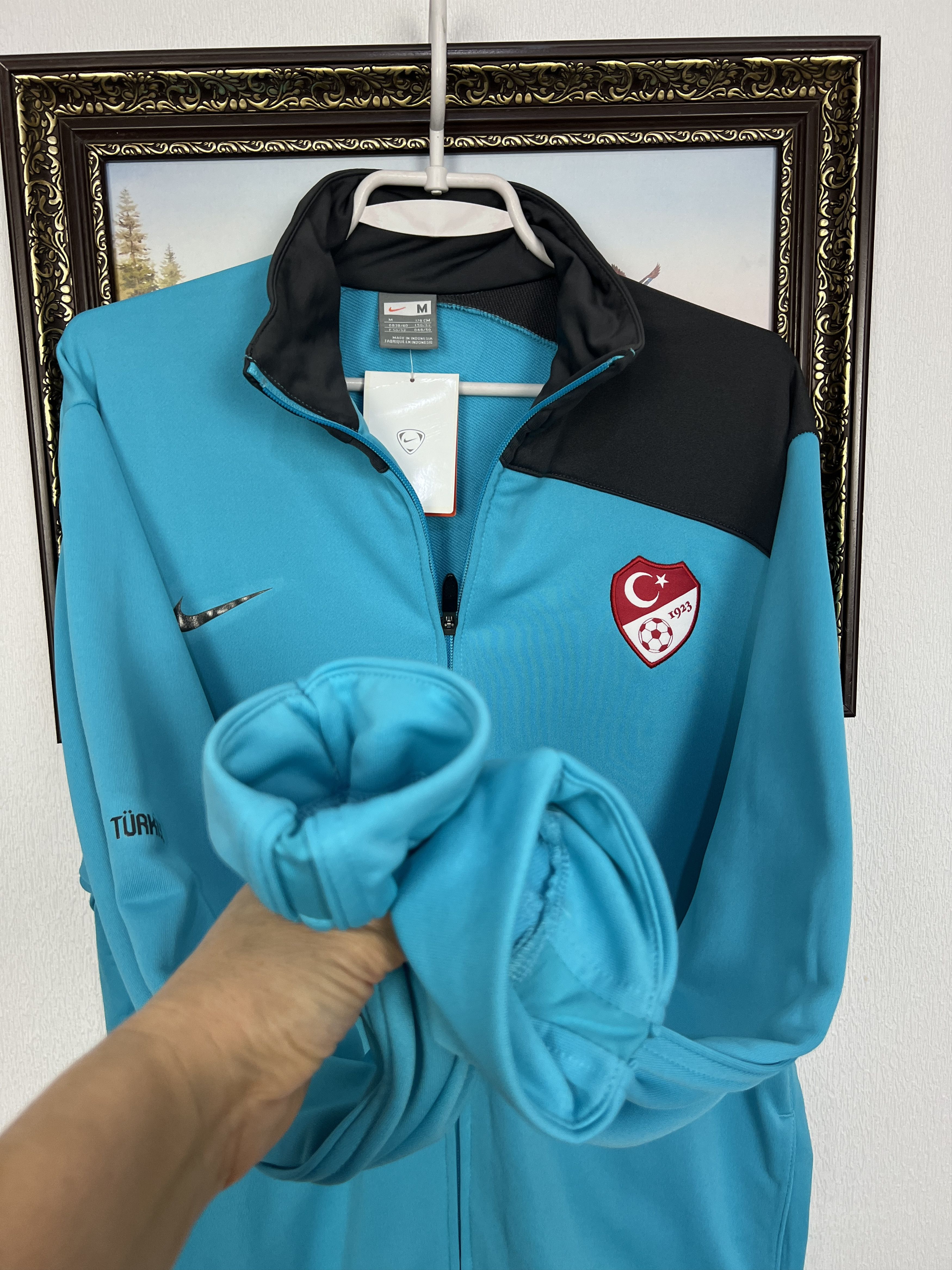 Nike Vintage Nike Turkey Football Jacket Soccer Track Top Team Size US M / EU 48-50 / 2 - 6 Thumbnail