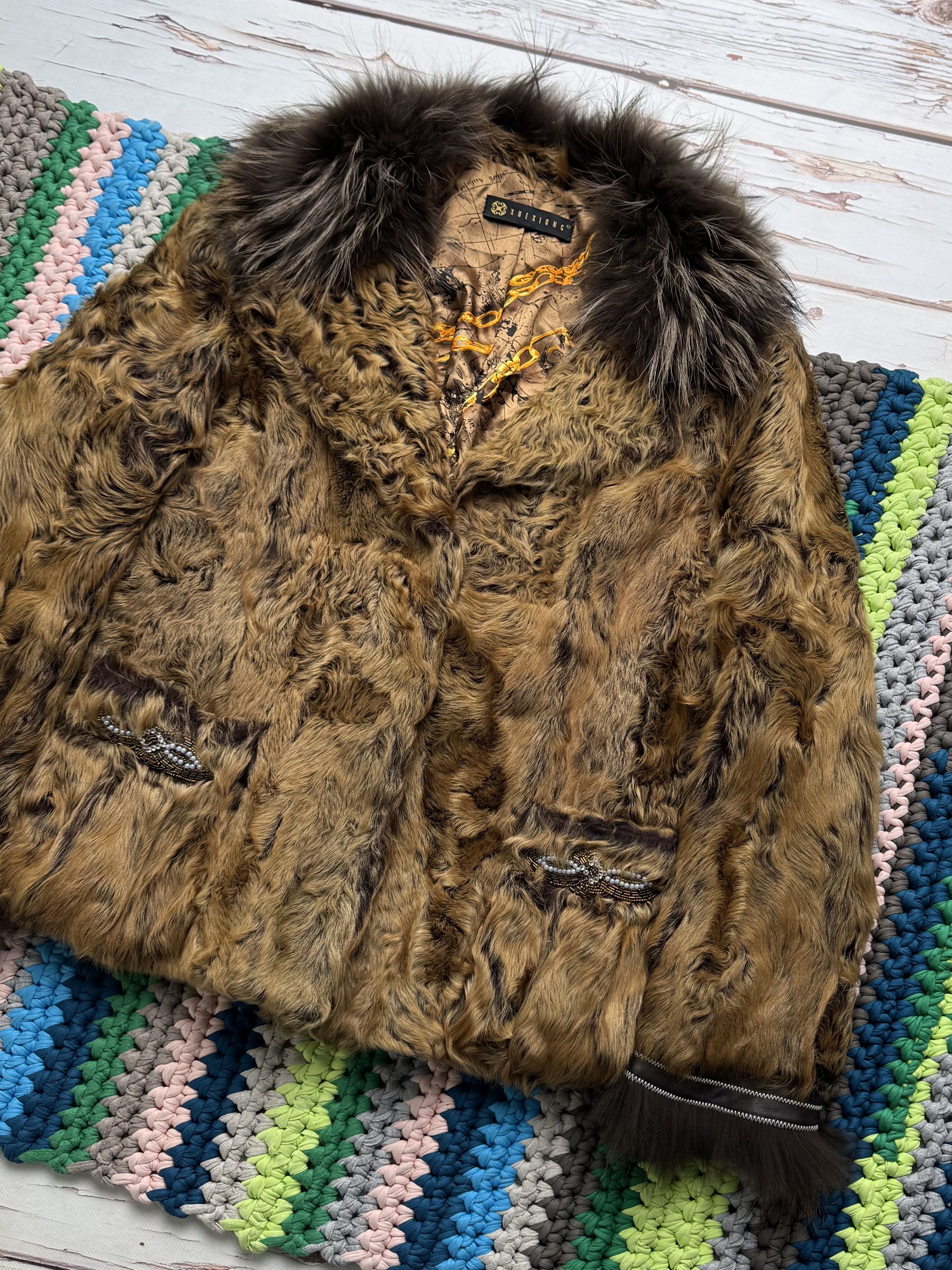Japanese Brand Vintage Real Fur Jacket (D15) Size L / US 10 / IT 46 - 7 Thumbnail