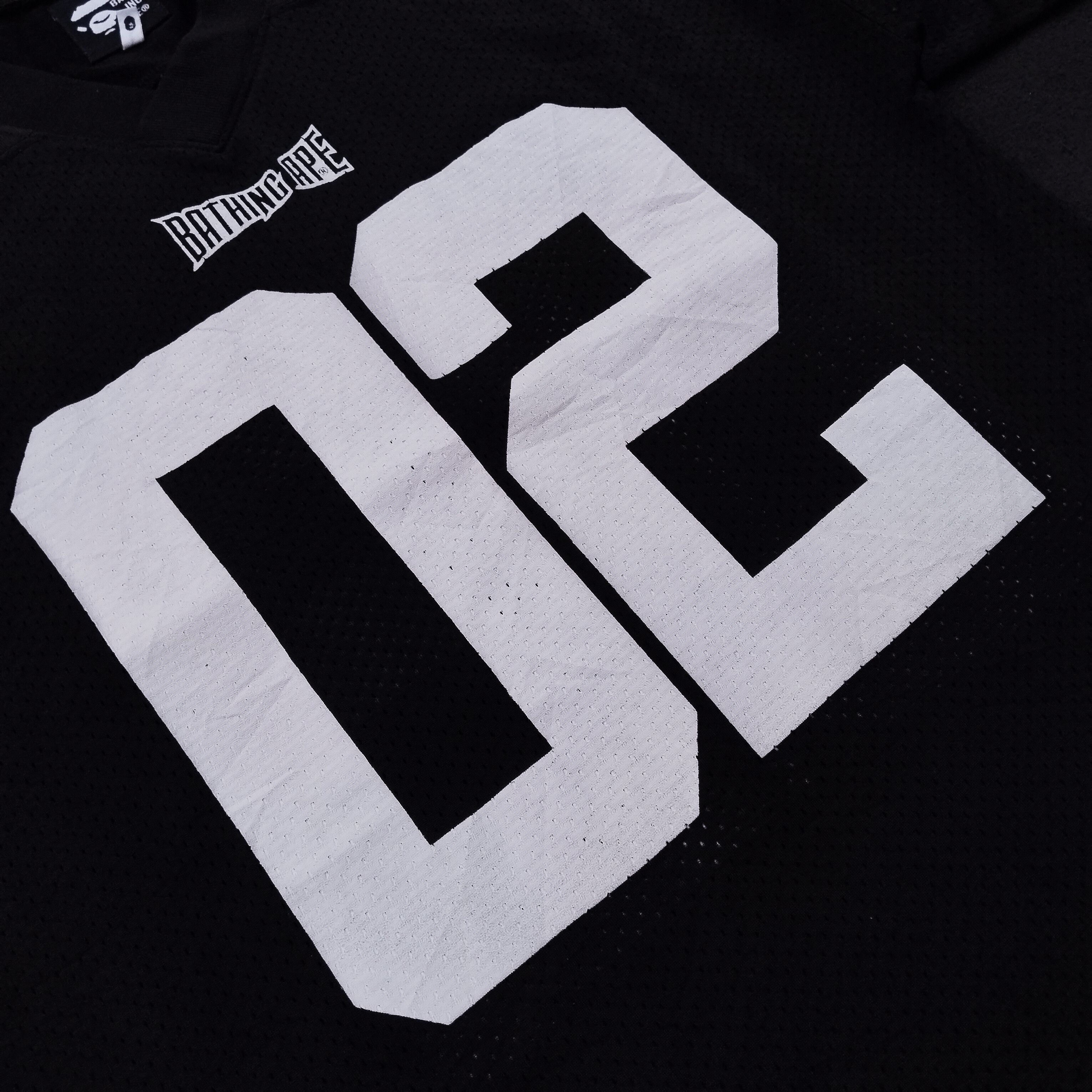 Bape Mesh Football Tee (2002) Size US M / EU 48-50 / 2 - 4 Thumbnail