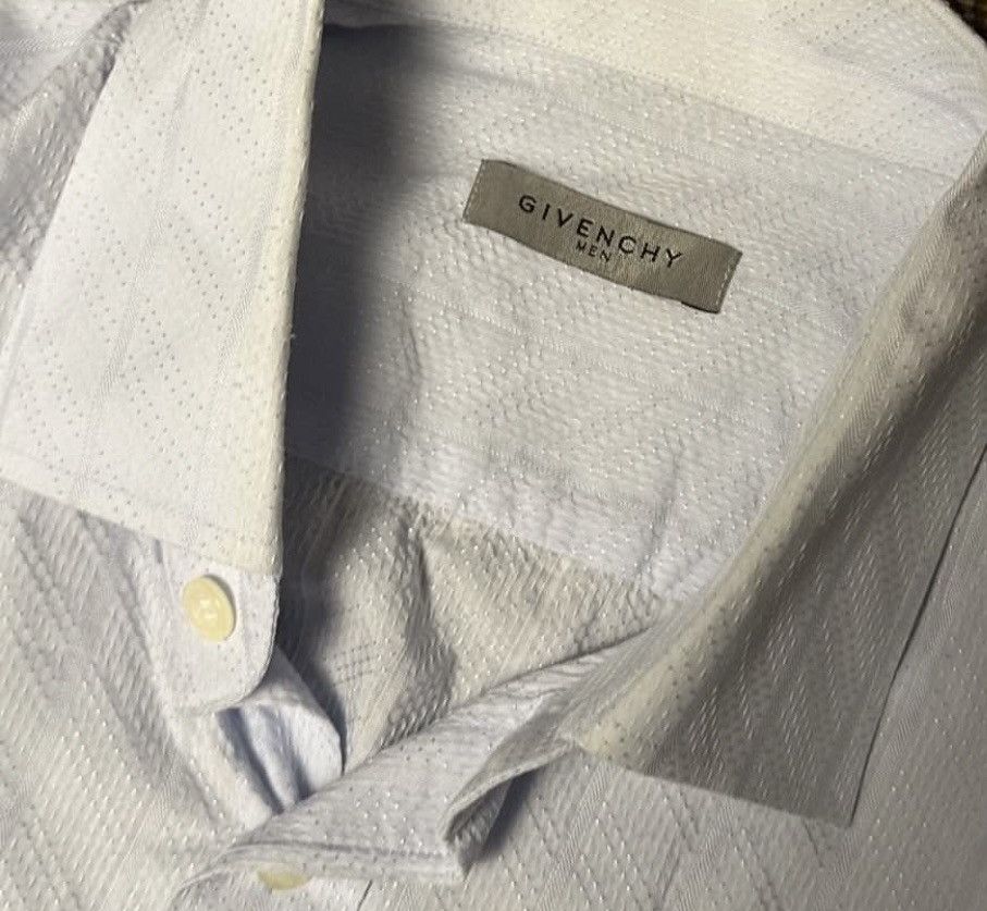 Givenchy × Vintage Blue shirt vintage Givenchy Size US L / EU 52-54 / 3 - 2 Thumbnail