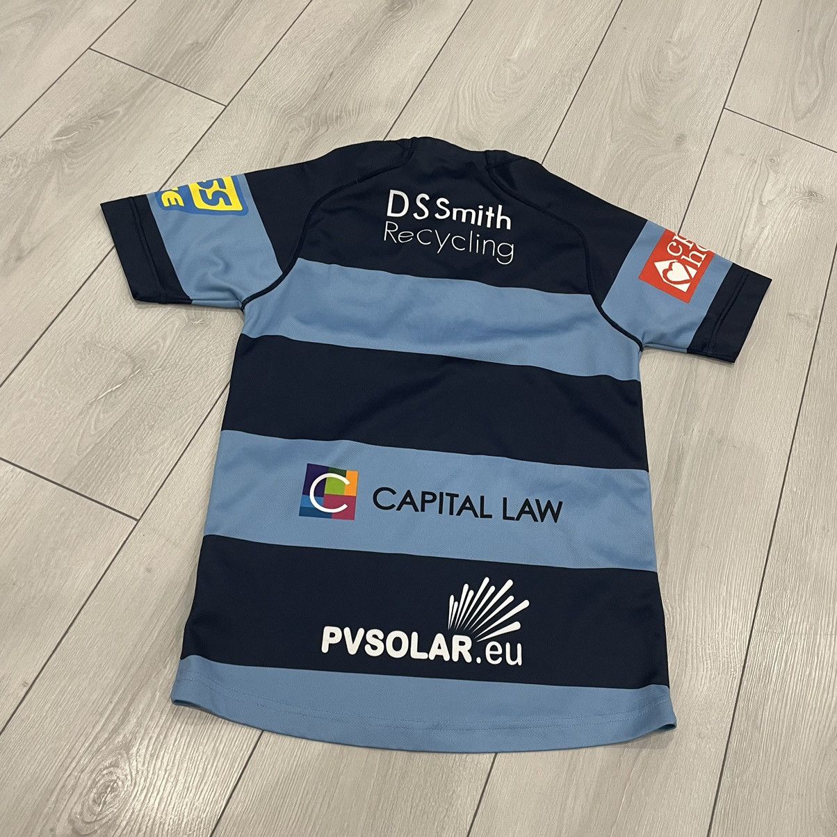 Canterbury of New Zealand Canterbury EADS CARDIFF blues JERSEY RUGBY capital shirt tee Size US S / EU 44-46 / 1 - 2 Thumbnail
