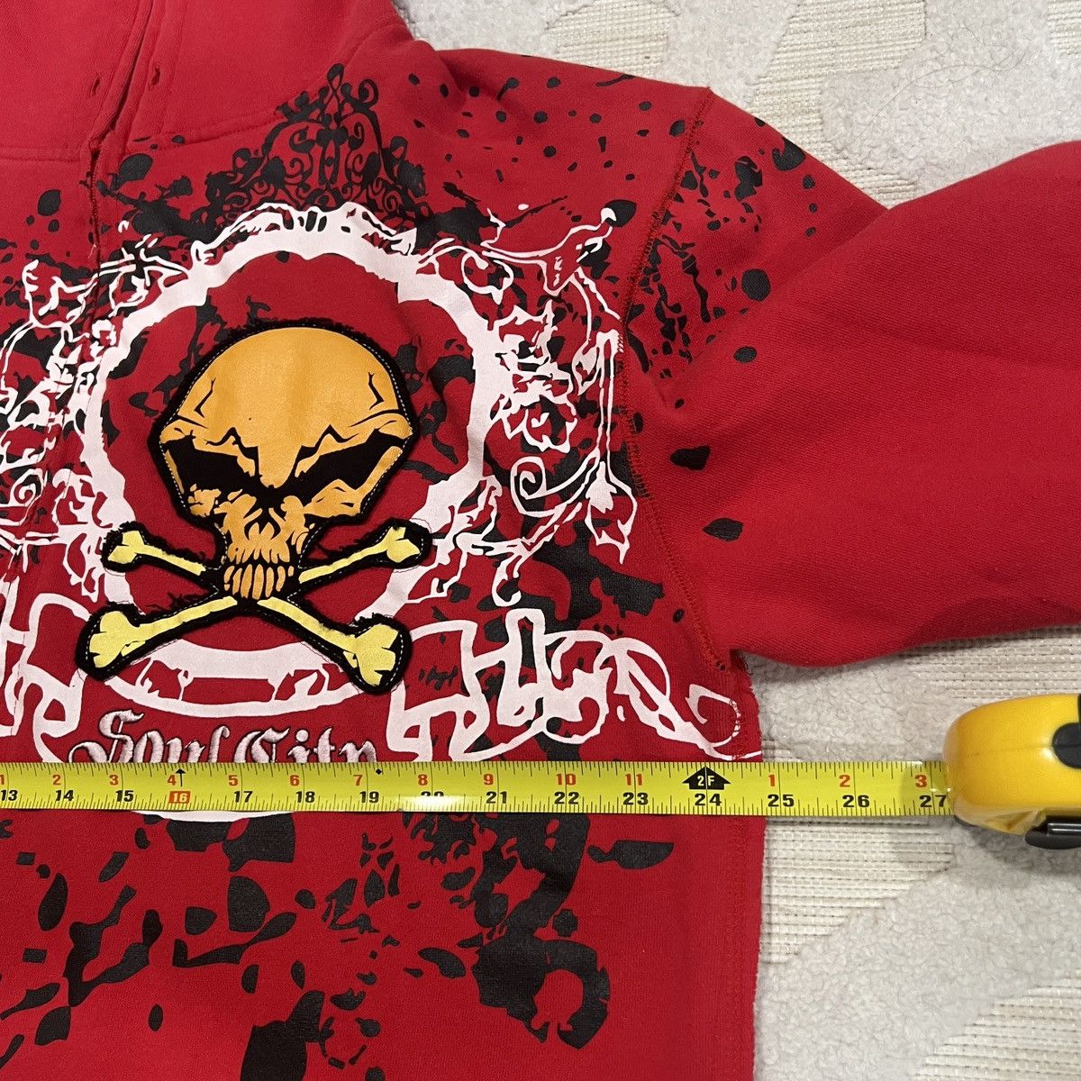 Affliction Affliction Style Grunge Hoodie Size US XXL / EU 58 / 5 - 10 Thumbnail