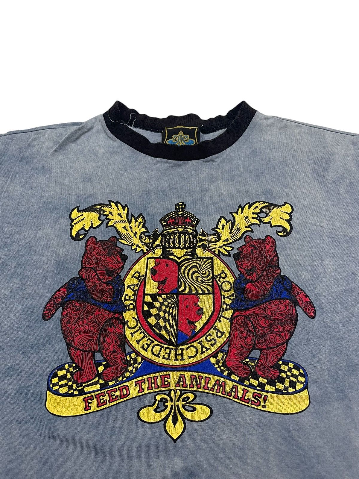 Vintage Vintage DUB FACTORY ROYAL PSYCHEDELIC BEAR TyeDie Tees Size US L / EU 52-54 / 3 - 2 Thumbnail